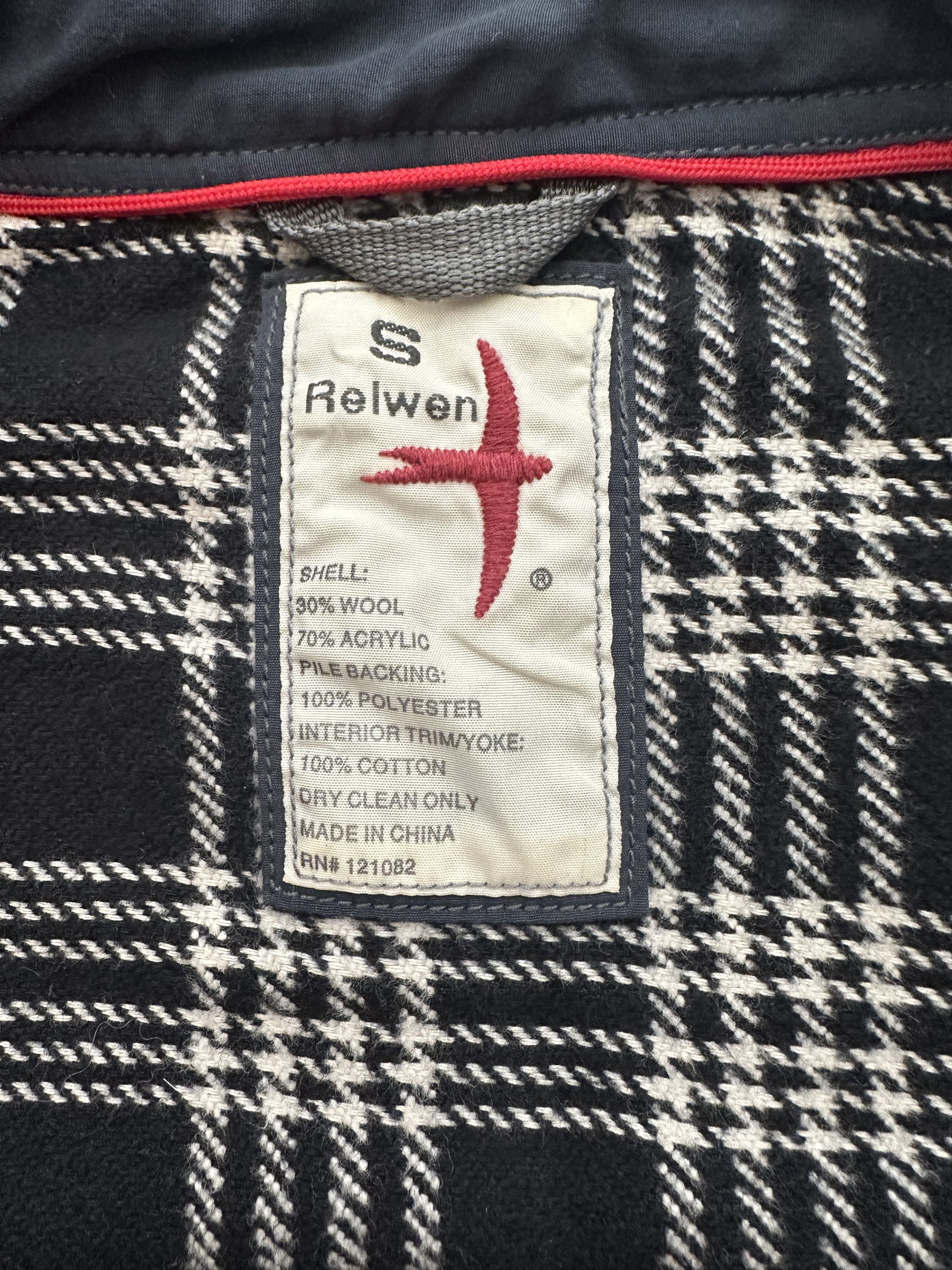 Relwen Relwen Fleece-Linked Harringbone Jacket Size US S / EU 44-46 / 1 - 6 Thumbnail