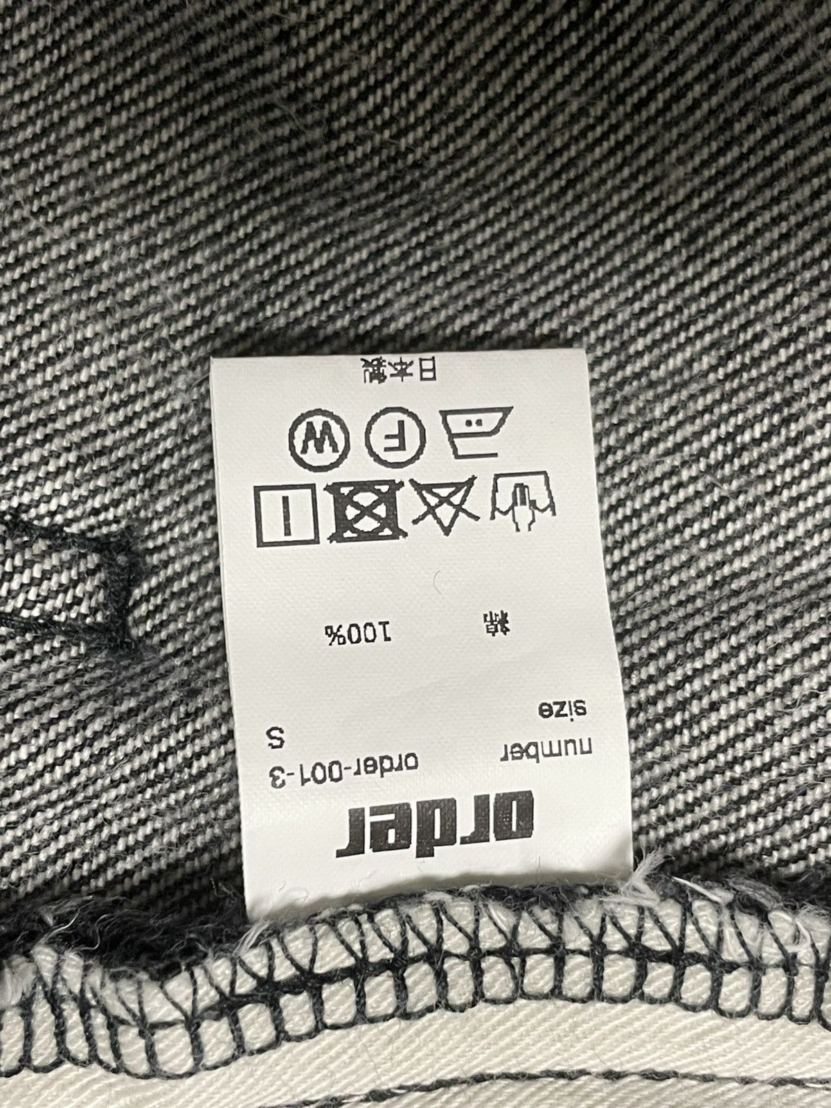 Japanese Brand Order Loose Fit Japanese Denim Size US 29 - 3 Thumbnail