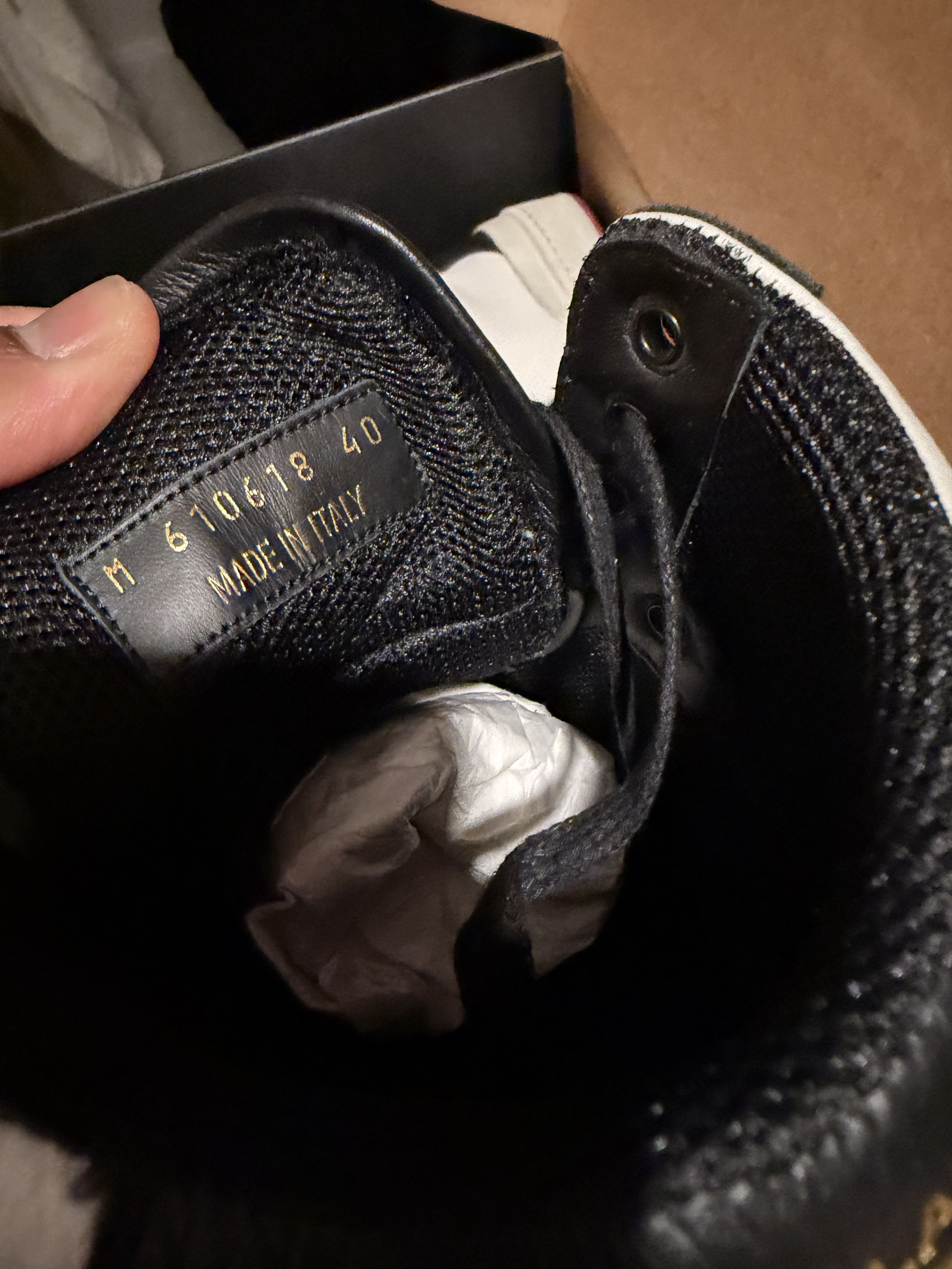 Saint Laurent Paris High top ysl men sneaker Size US 7 / EU 40 - 4 Thumbnail