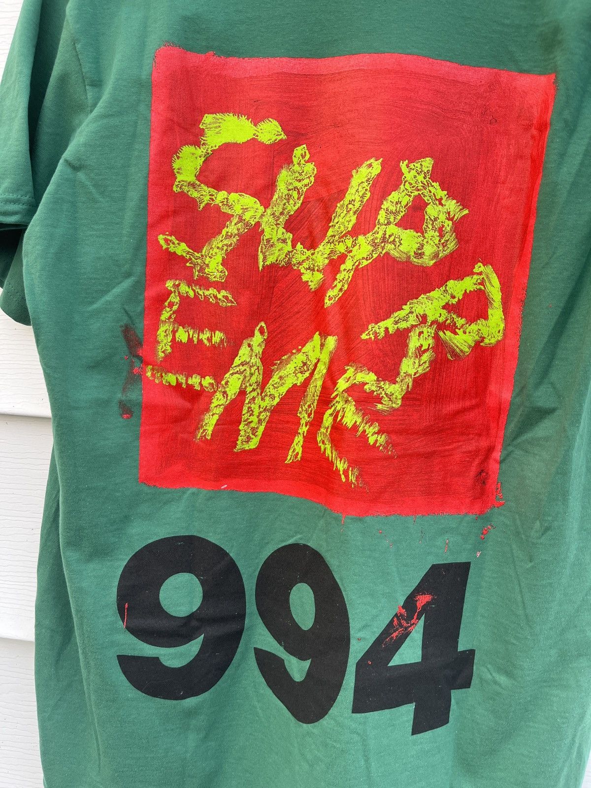 Supreme Supreme josh smith paint tee Size US L / EU 52-54 / 3 - 3 Thumbnail