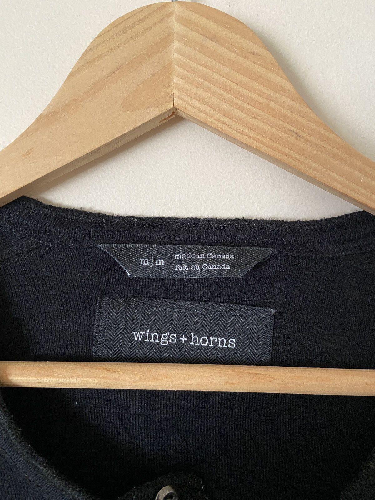 Wings + Horns Wings & Horns Henley Size US M / EU 48-50 / 2 - 2 Thumbnail