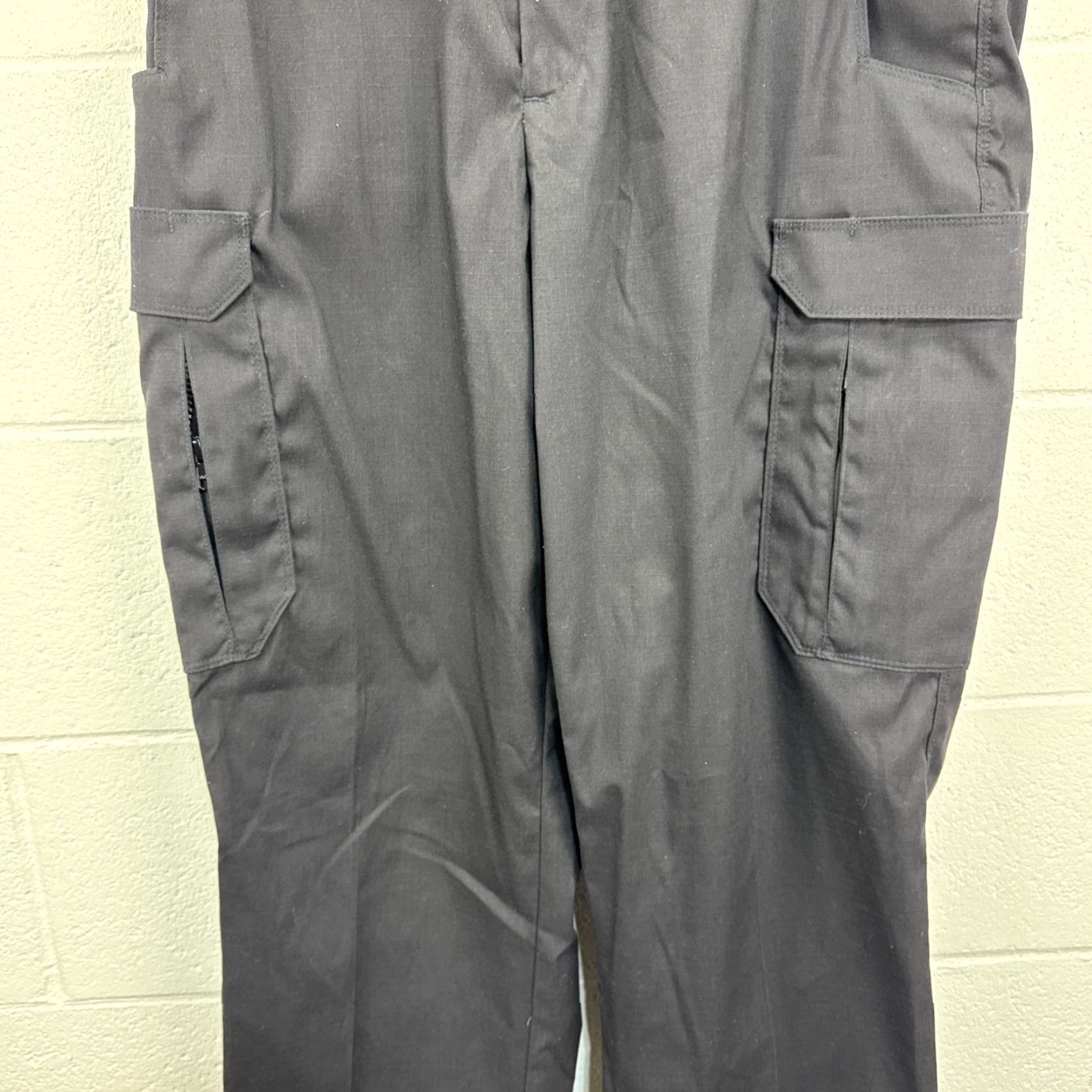 Vintage Flying Cross F1 FX77300 Pants Black 34x36 Workwear Mens Regular 5-Pocket Cargo Straight Front Zipper Button Hook & Eye Canvas Polyester Size US 34 / EU 50 - 6 Thumbnail