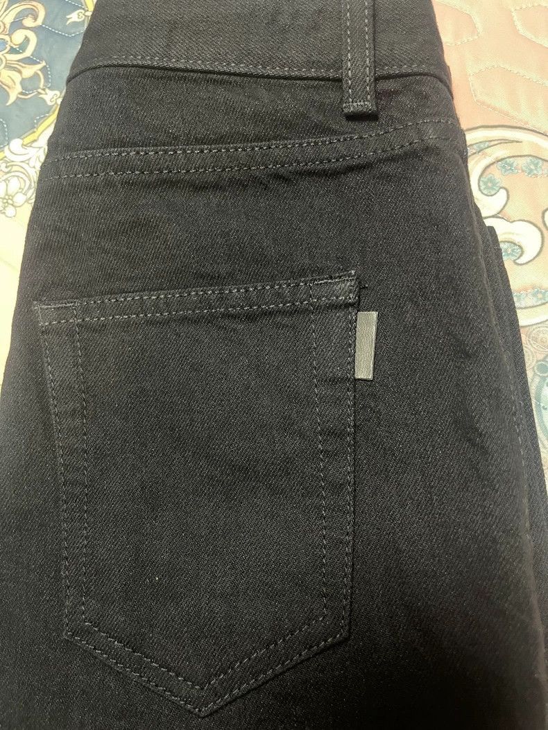 Saint Laurent Paris Saint Laurent Slim Fit Black Denim Jeans- Size US 27 - 5 Thumbnail