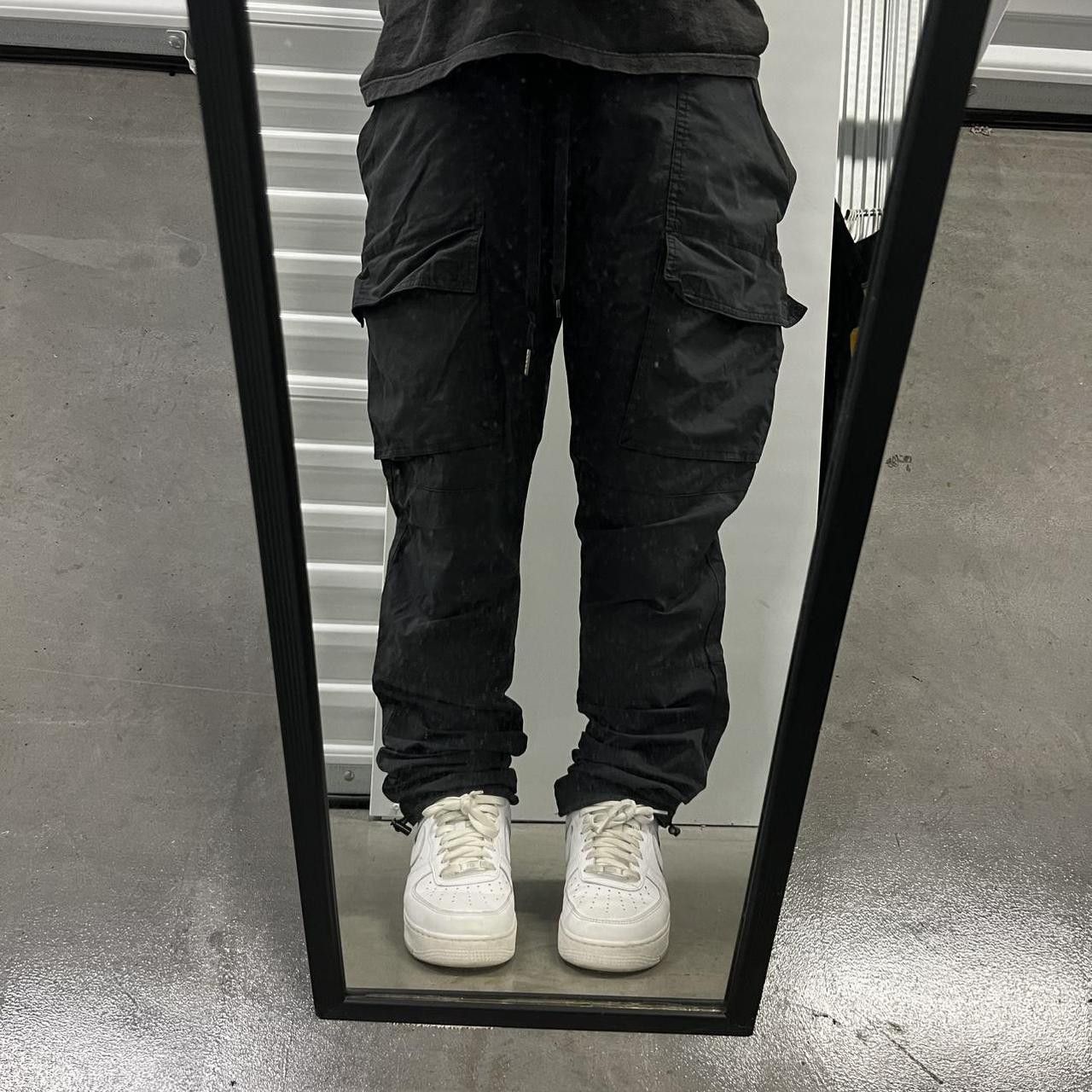 Japanese Brand × Vintage Vintage Y2K/2000s Streetwear Essential Cargo TechWear Pants! Size US 34 / EU 50 - 1 Thumbnail