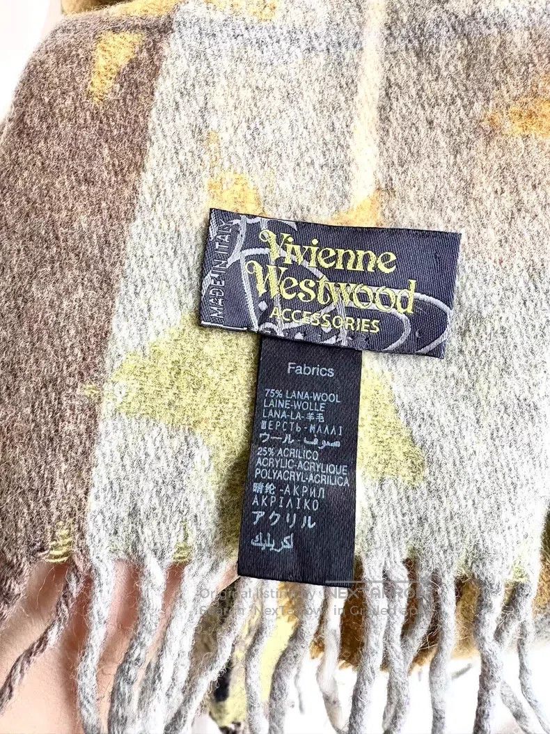 Vivienne Westwood Vivienne Westwood Letter Saturn Embroidered Double-sided Y Size ONE SIZE - 7 Thumbnail