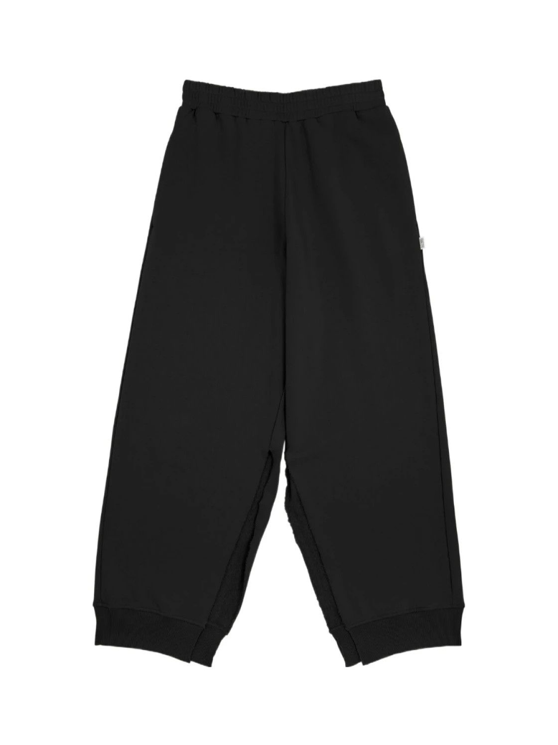 Slit Detailed Cropped Sweatpants