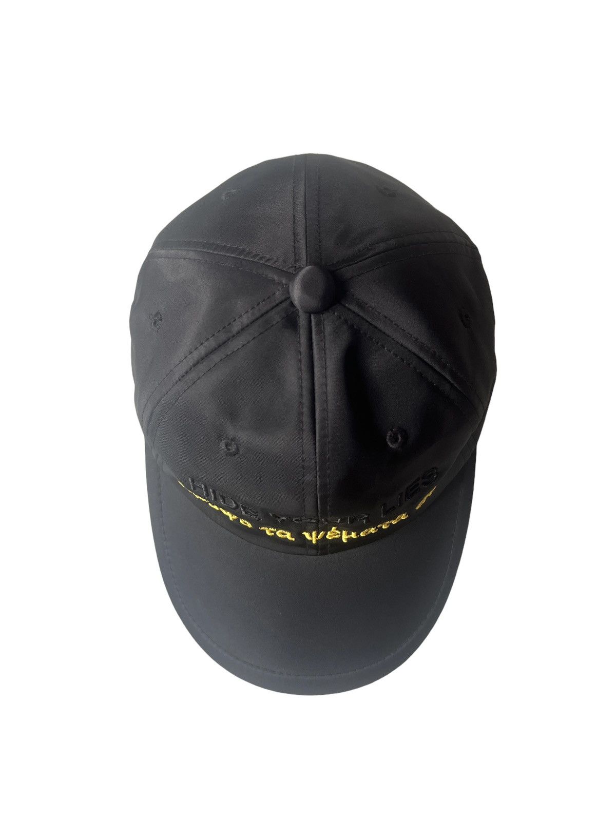 Juun.J Juun.J ‘Hide Your Lies” Embroidered Cap Size ONE SIZE - 4 Thumbnail