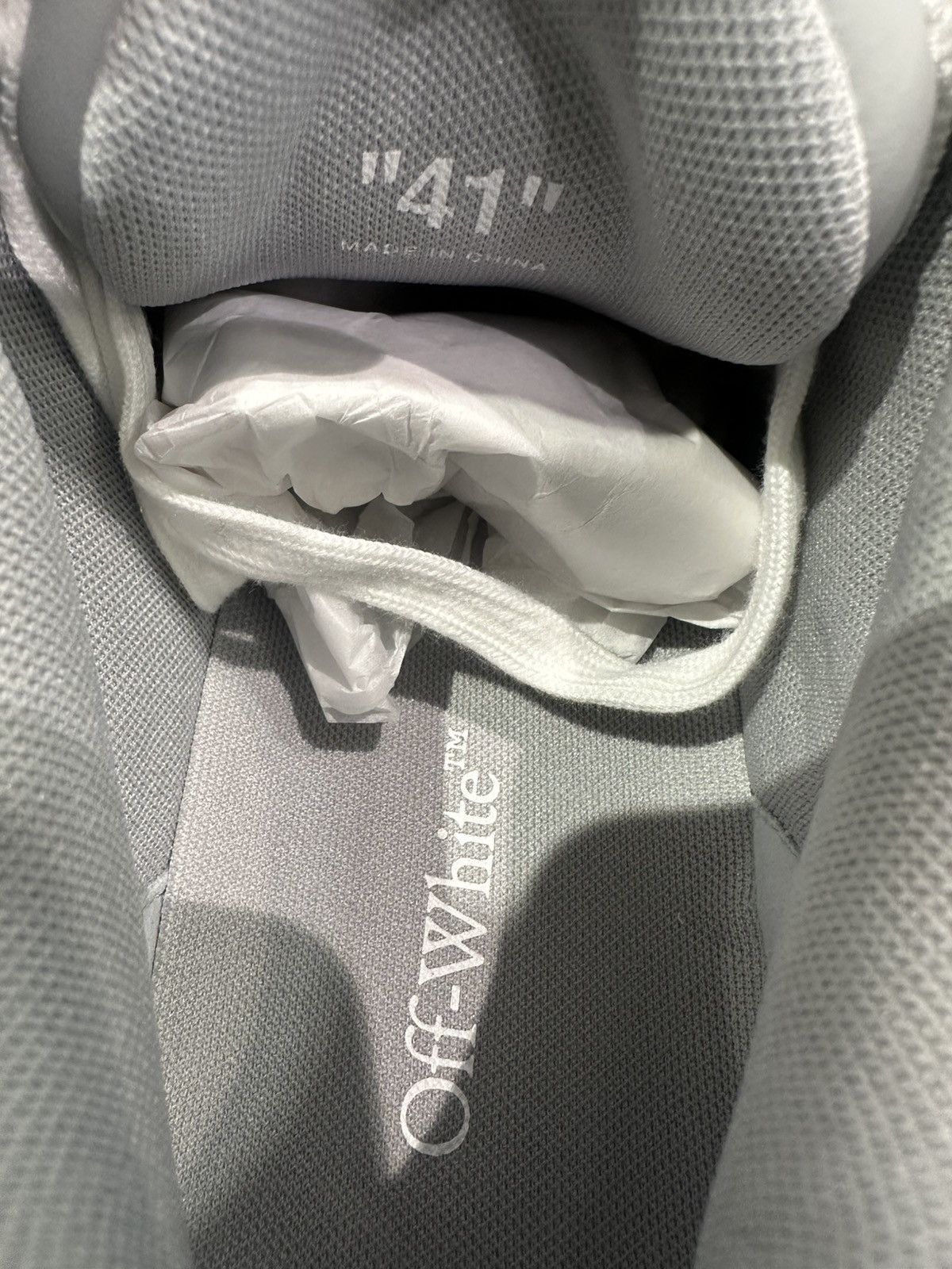Off-White OFF-WHITE - Out of Office White Grey Sneakers Size US 8 / EU 41 - 6 Thumbnail