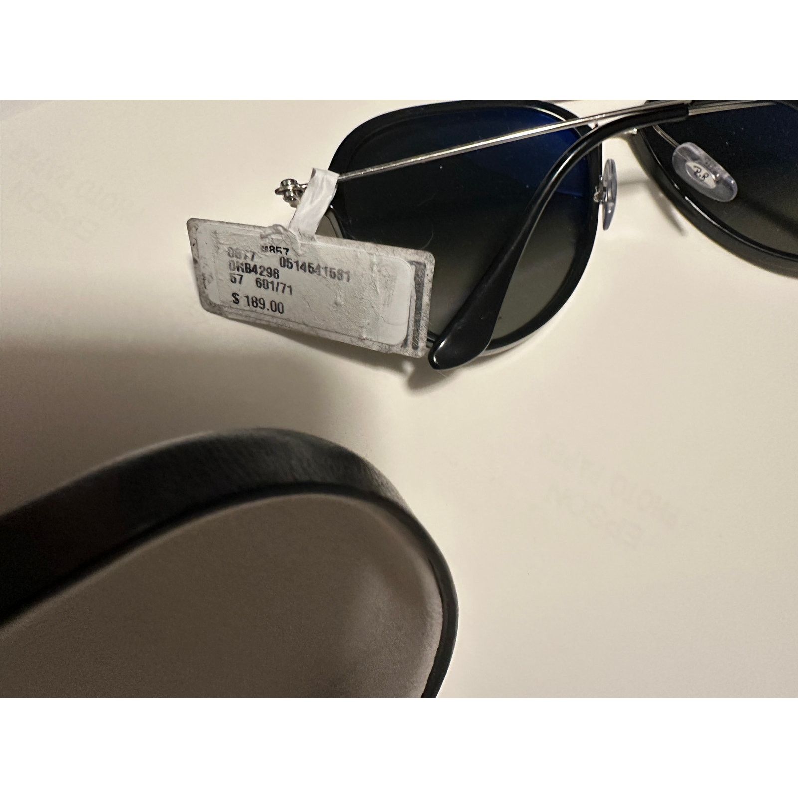 RayBan Ray-Ban Polarized RB4298-601/9A-57 Black Sunglasses Size ONE SIZE - 9 Thumbnail