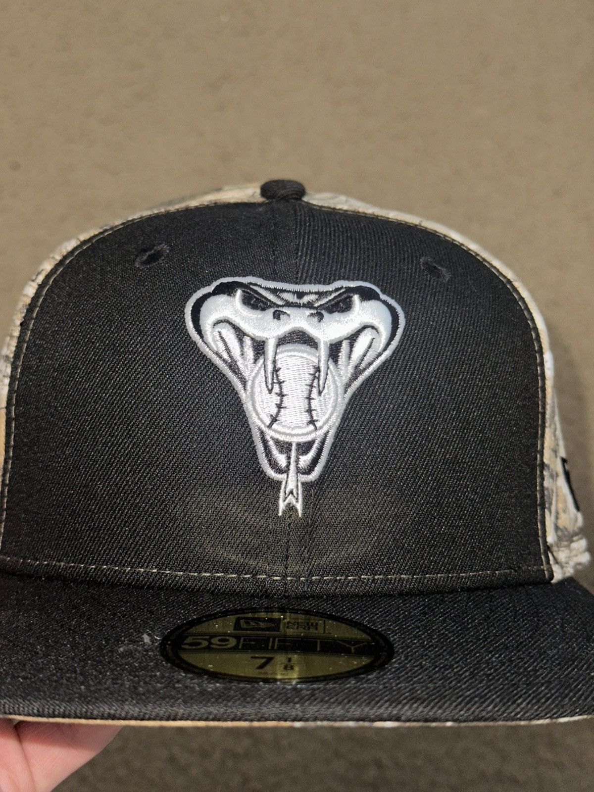 New Era 7 1/8 Arizona Diamondbacks Real Tree Fitted Hat Size ONE SIZE - 2 Thumbnail