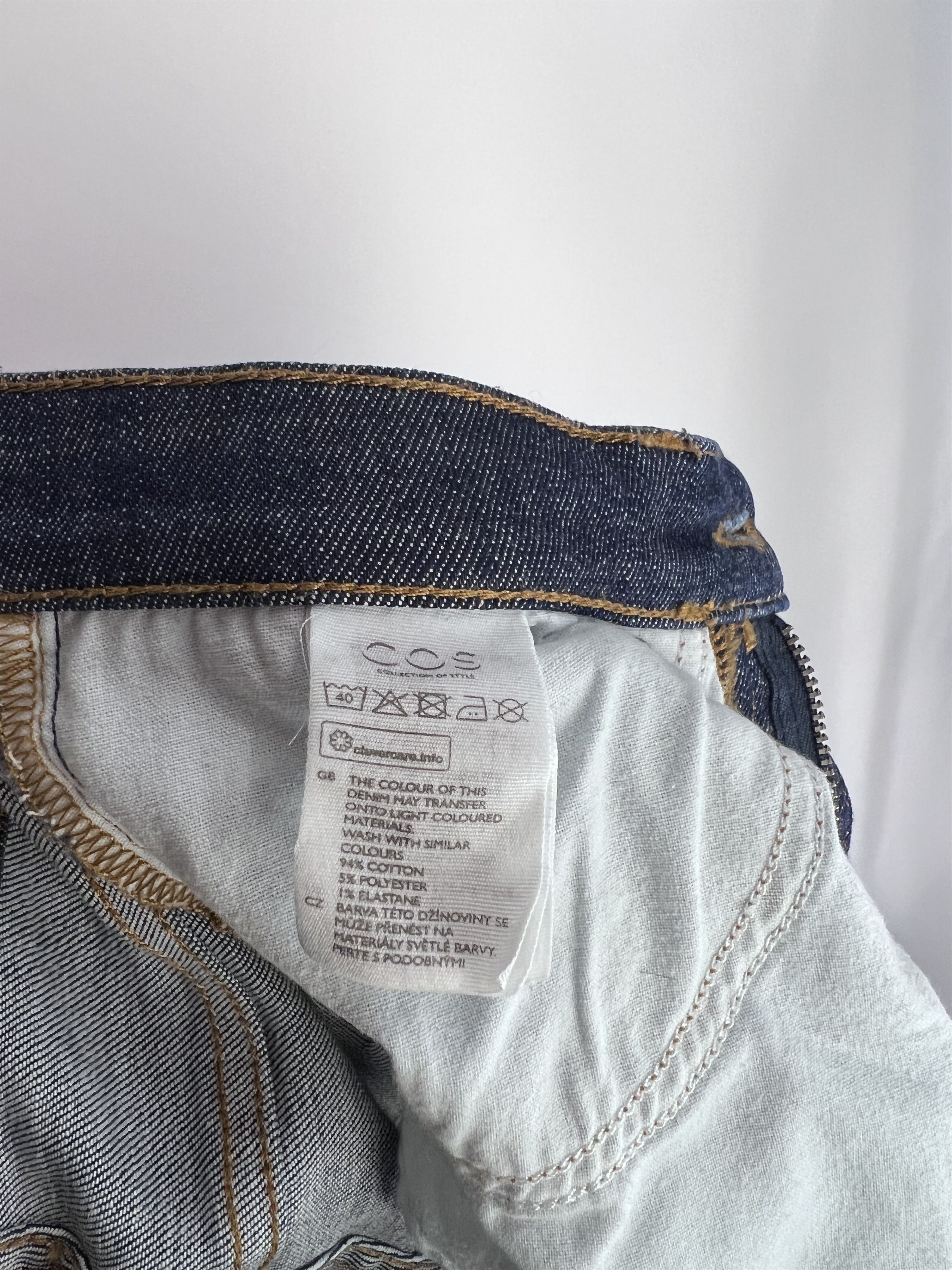 Cos COS Jeans Skinny Fit High Rise Cropped Leg Size 28 Size 28" / US 6 / IT 42 - 5 Thumbnail