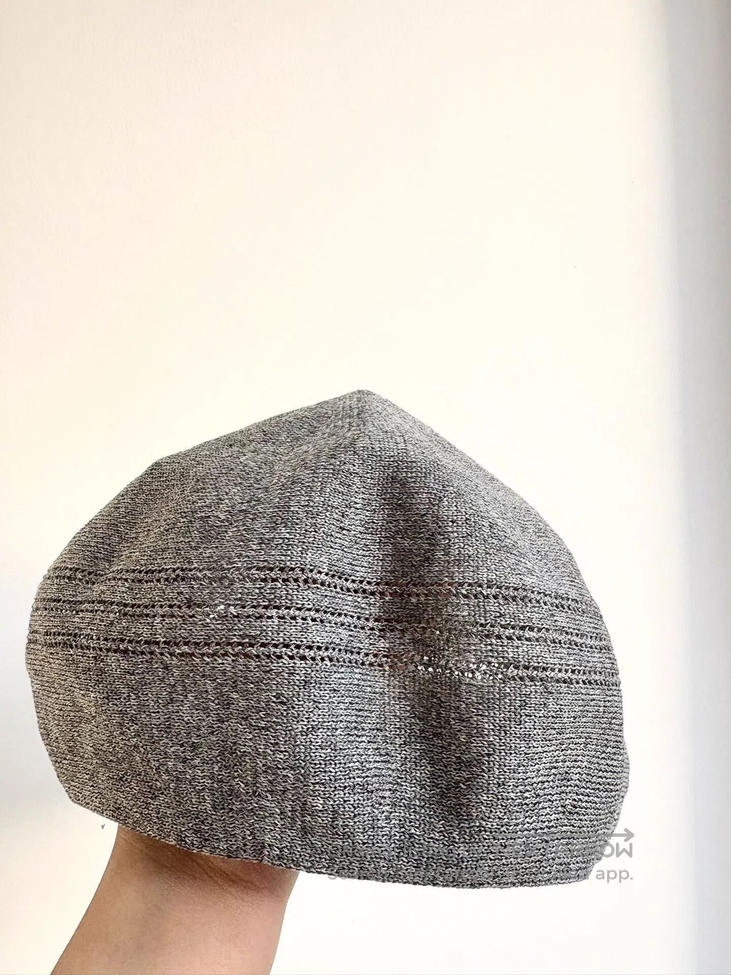 Vivienne Westwood vivienne westwood gray hollow big beret hat. Size ONE SIZE - 4 Thumbnail