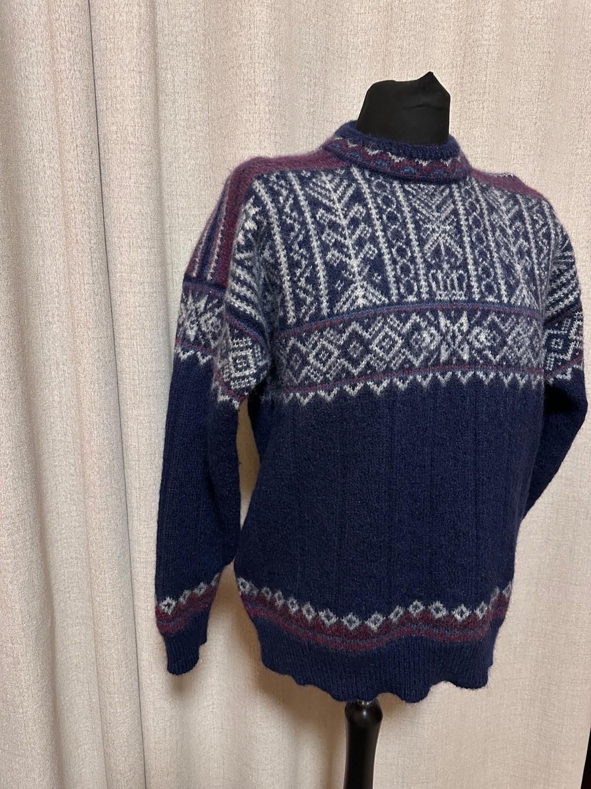 Dale Of Norway DALE OF NORWAY Sweater Mens 1997 Trondheim Nordic Ski Sz L Size US L / EU 52-54 / 3 - 3 Thumbnail