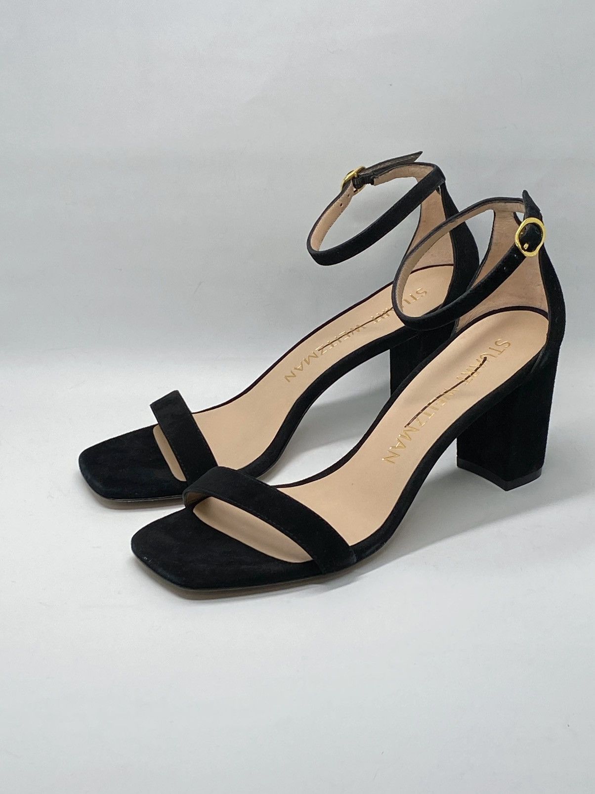 Stuart Weitzman Stuart Weitzman Suede Block Heeled Sandals size 8.5 Size US 8.5 / IT 38.5 - 4 Thumbnail