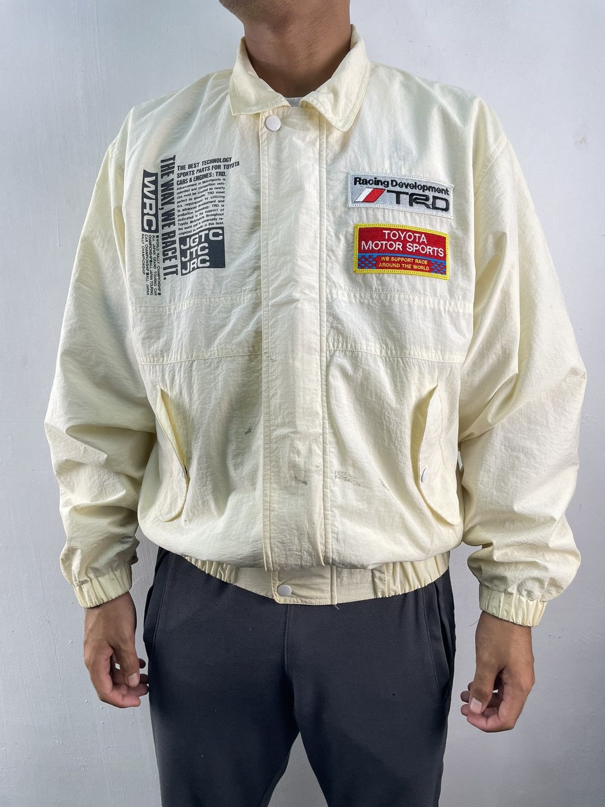 Sports Specialties Vintage 90s Toyota TRD Bomber Jacket WRC Size US L / EU 52-54 / 3 - 1 Thumbnail