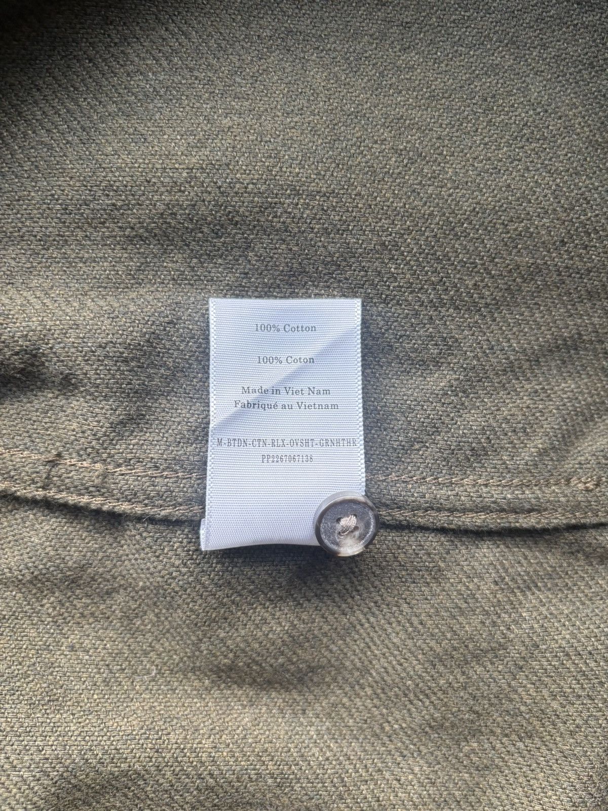 Everlane Everlane Green Heavyweight Overshirt US M Size US M / EU 48-50 / 2 - 6 Thumbnail