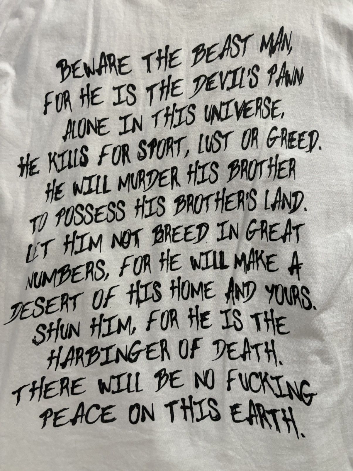 Japanese Brand Isolation Horror T Shirt Size US XL / EU 56 / 4 - 5 Thumbnail
