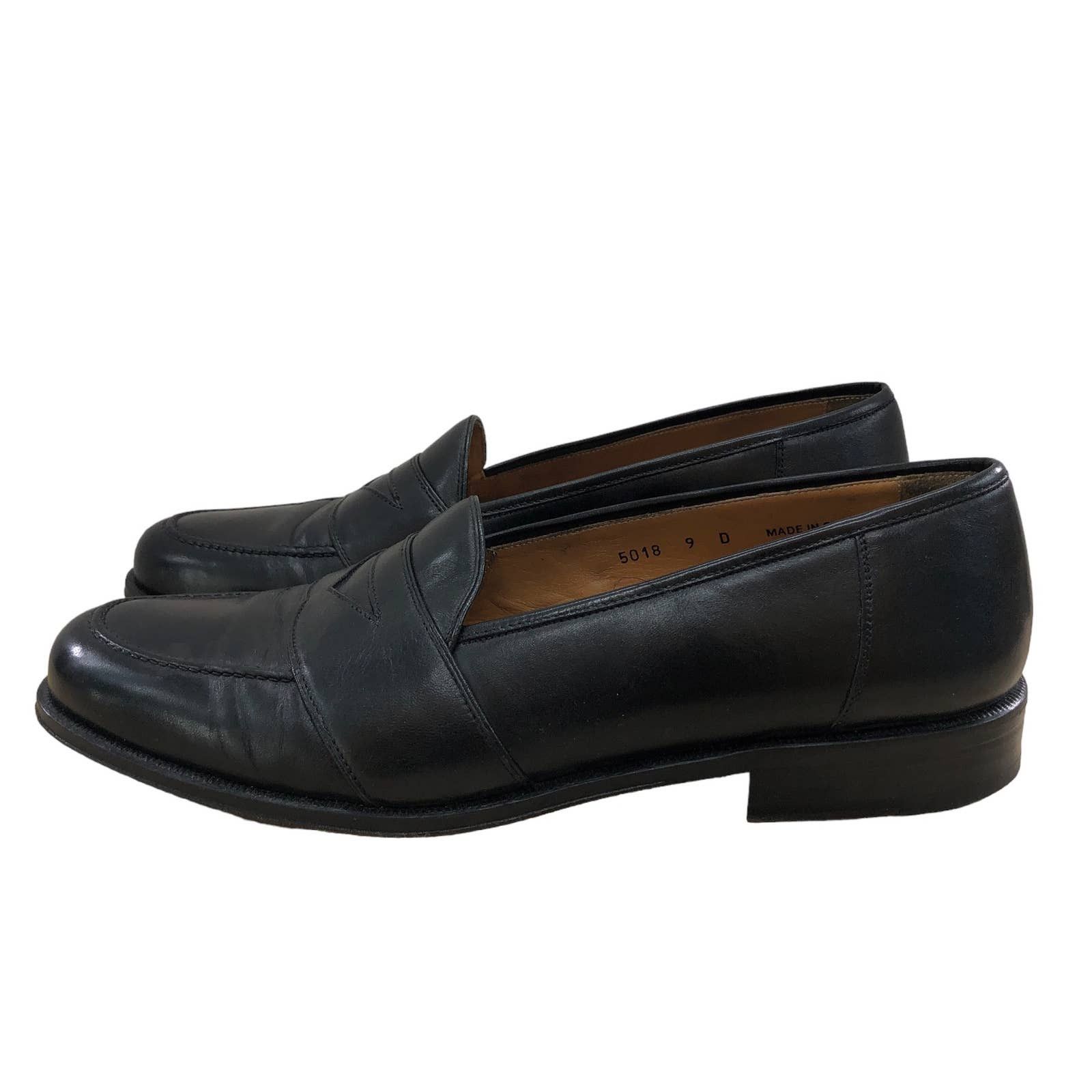 Magnanni Magnanni Mens Size US 9 Louie Loafer Black Leather 5018 Size US 8.5 / EU 41-42 - 5 Thumbnail