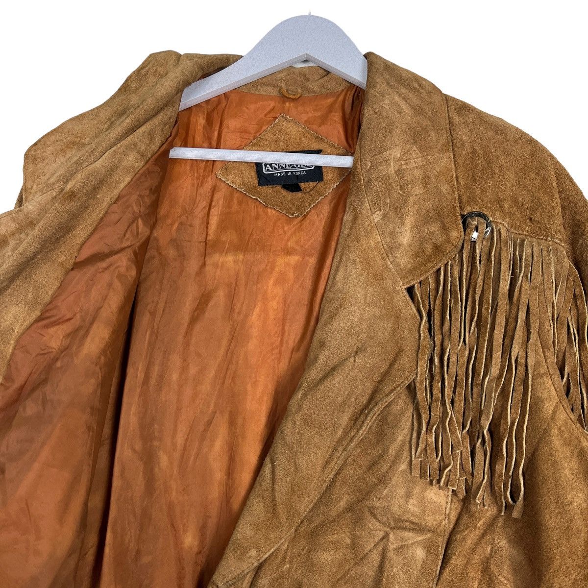 Japanese Brand 🔥 70s ANNE GEE WESTERN LEATHER JACKET Size US M / EU 48-50 / 2 - 10 Thumbnail