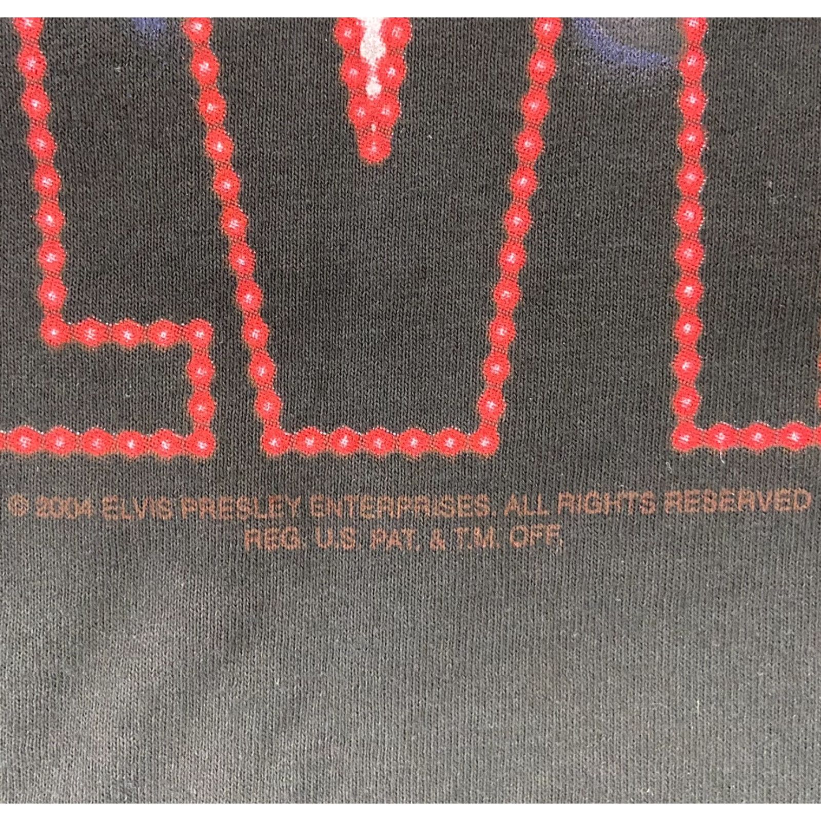 Vintage VINTAGE Elvis Presley T-Shirt Adult 2XL Black Rock N Roll Y2K Crew Neck Cotton Logo Mens XXL Size US XXL / EU 58 / 5 - 5 Thumbnail
