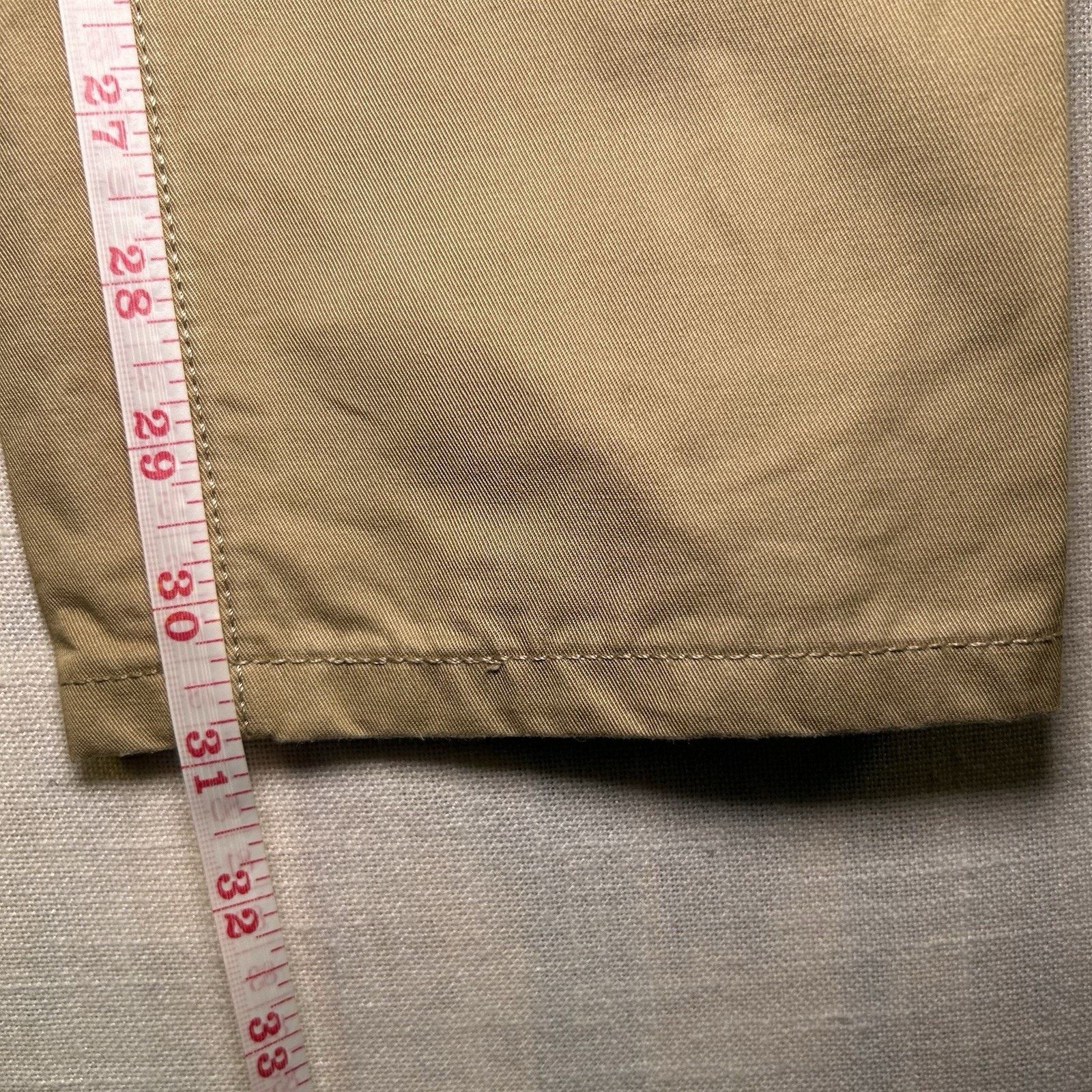 Levi's Levi's Regular Tapered Khaki 100% Cotton Pants Men's 30x32 Size US 30 / EU 46 - 13 Thumbnail