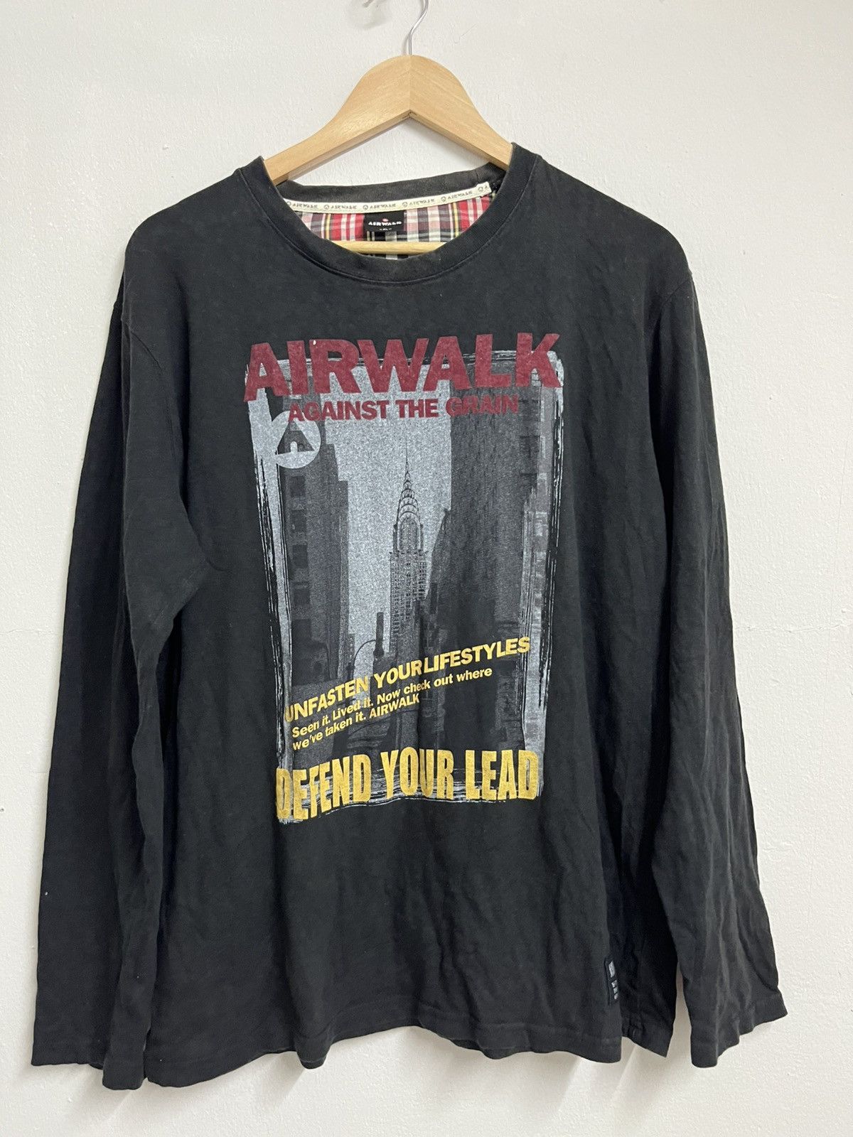 Airwalk 💥Airwalk Againts The Grain Skates T Shirts Size US XL / EU 56 / 4 - 1 Thumbnail