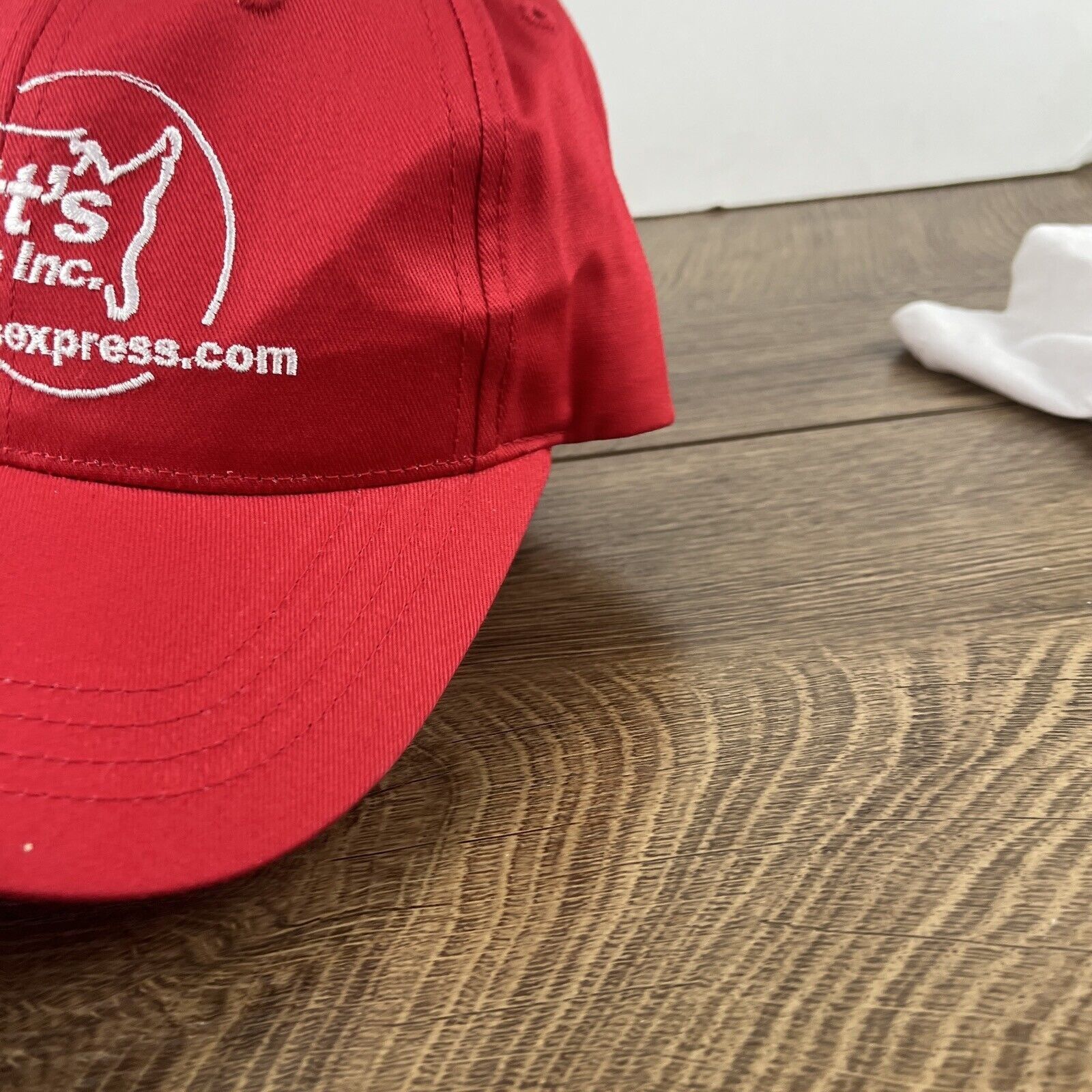 Other Scott Express Inc Hat Scott Red Hat Adjustable Adult Size Ha Size ONE SIZE - 8 Thumbnail