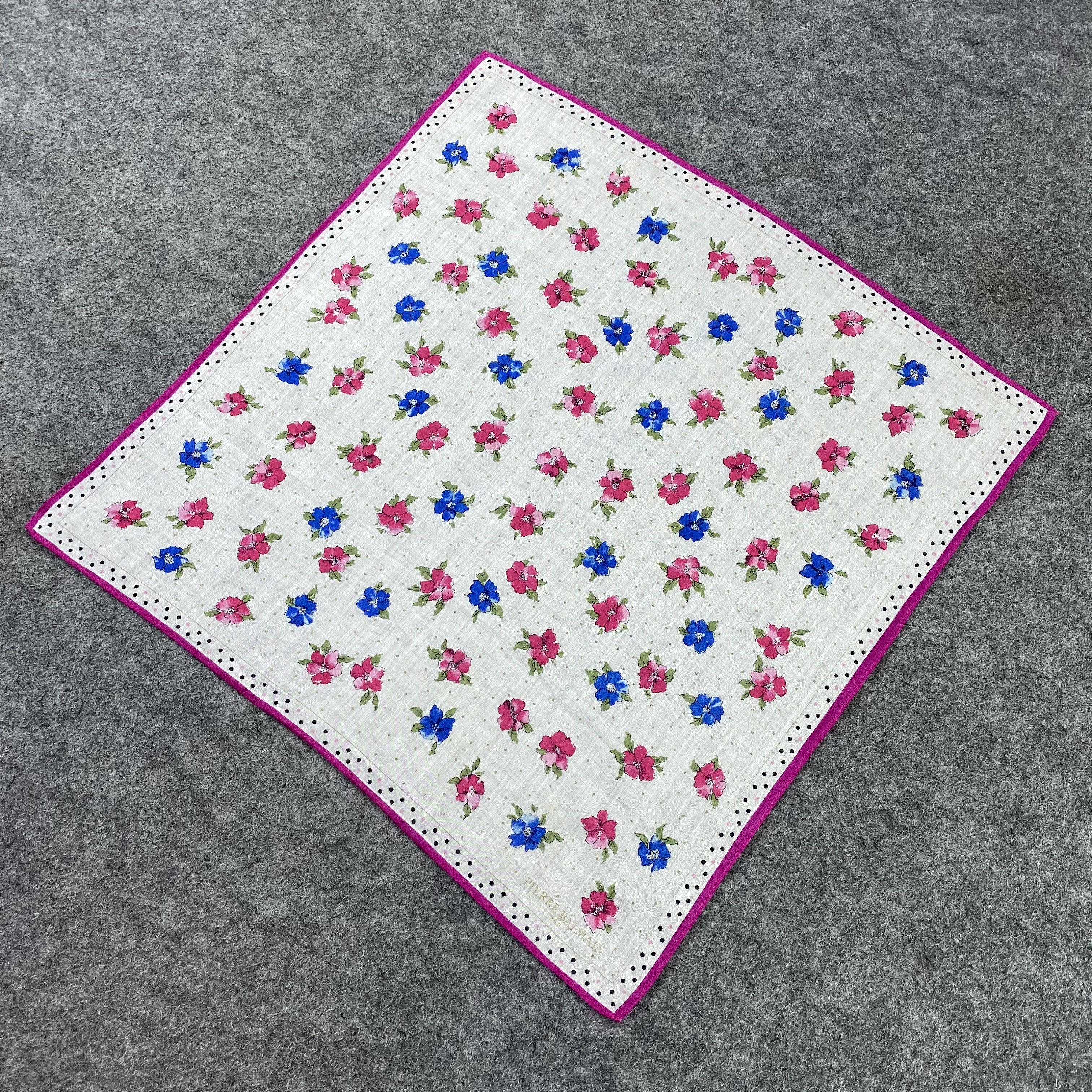 Pierre Balmain Pierre Balmain Handkerchief / Bandana / Neckerchief-B1121 Size ONE SIZE - 4 Thumbnail