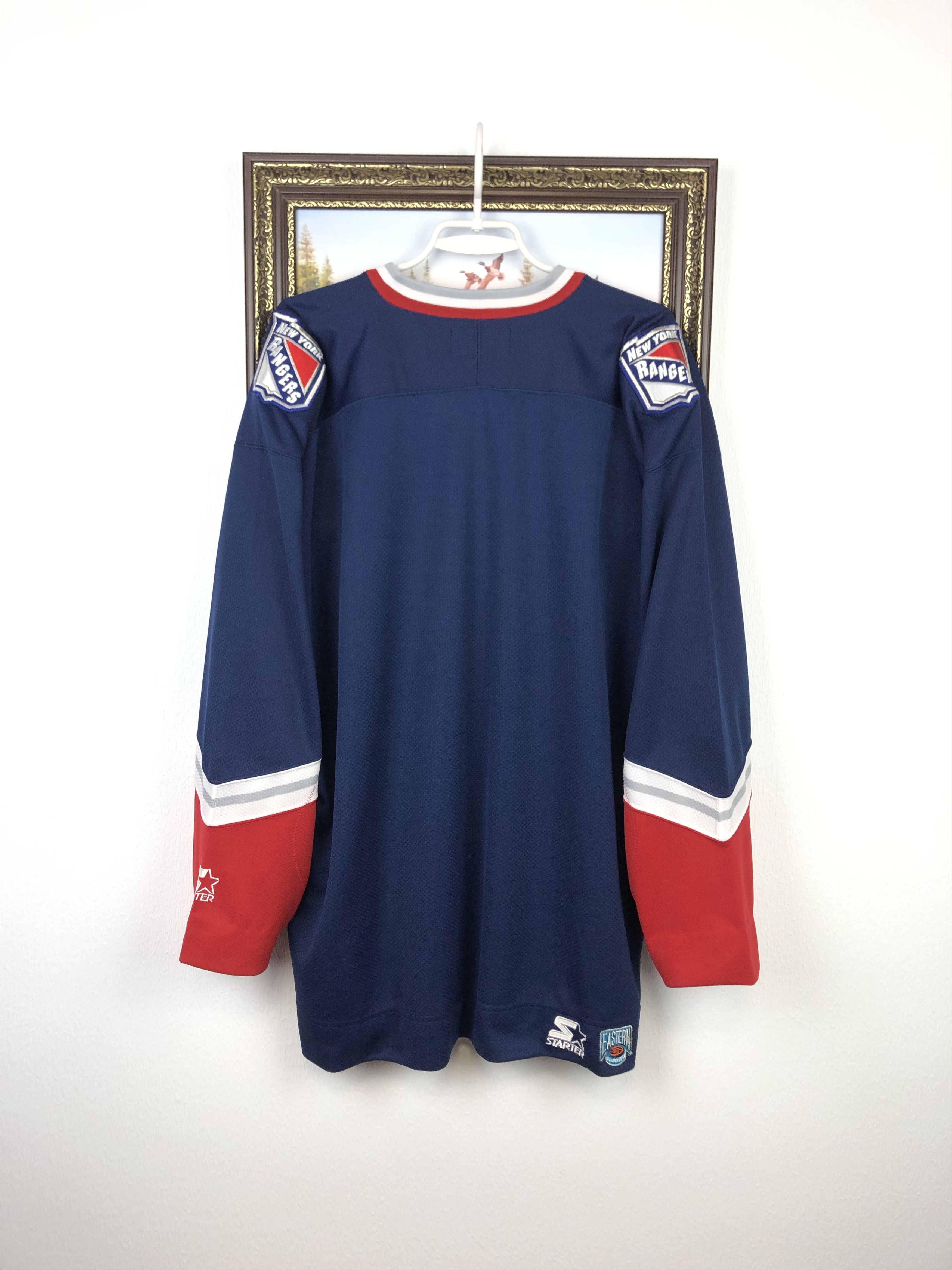 Starter Vintage Starter New York Rangers Lady Liberty Jersey Shirt Size US XL / EU 56 / 4 - 11 Thumbnail