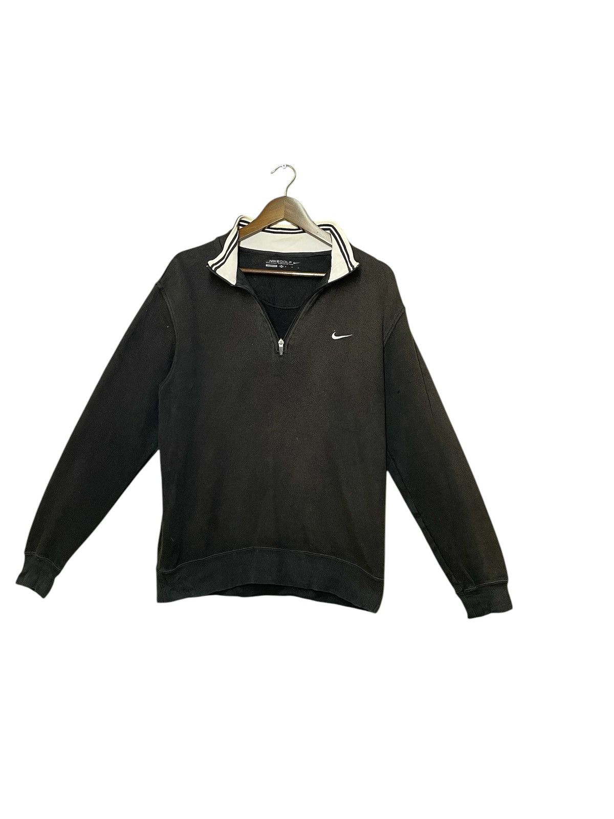 Nike NIKE GOLF HALF ZIPPER EMBROIDERED SMALL LOGO SWEATSHIRT Size US M / EU 48-50 / 2 - 1 Thumbnail