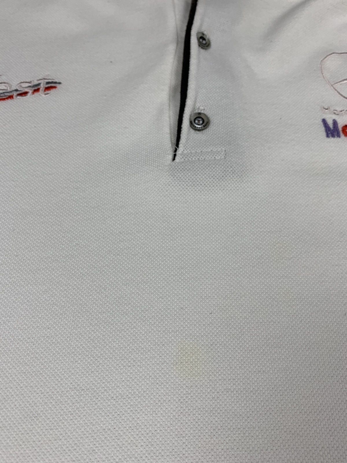 Mercedes-Benz Vintage Mercedes-Benz Racing Polo Tee Size US XXL / EU 58 / 5 - 8 Thumbnail