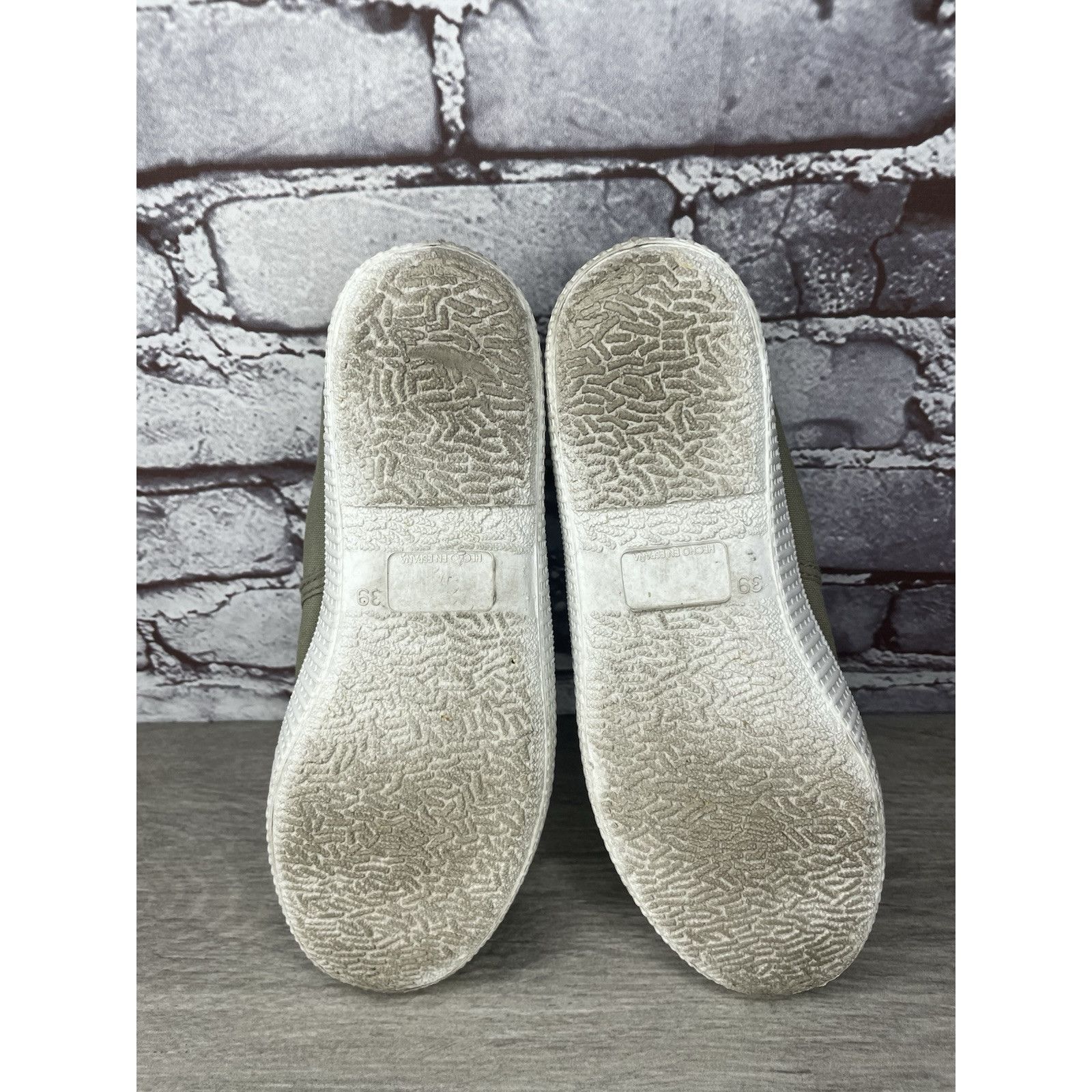 Sonoma Potoma Green Canvas Fabric Slip On Casual Sneakers Shoes Wom Size US 8.5 / IT 38.5 - 8 Thumbnail
