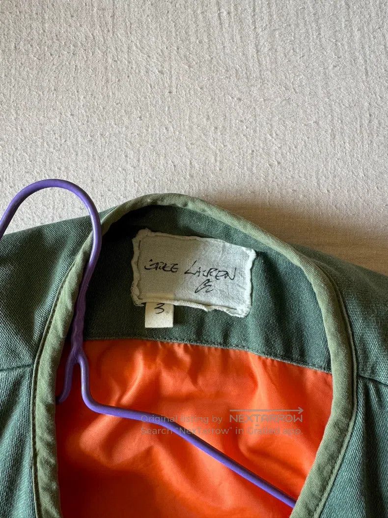 Greg Lauren Greg Lauren Reconstructed flight jacket with ancient fabri Size US M / EU 48-50 / 2 - 2 Thumbnail