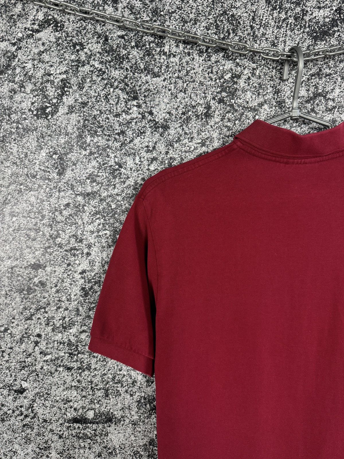 Lacoste Men’s Lacoste Vintage Polo Shirt Burgundy Luxury Size 5 Size US L / EU 52-54 / 3 - 11 Thumbnail