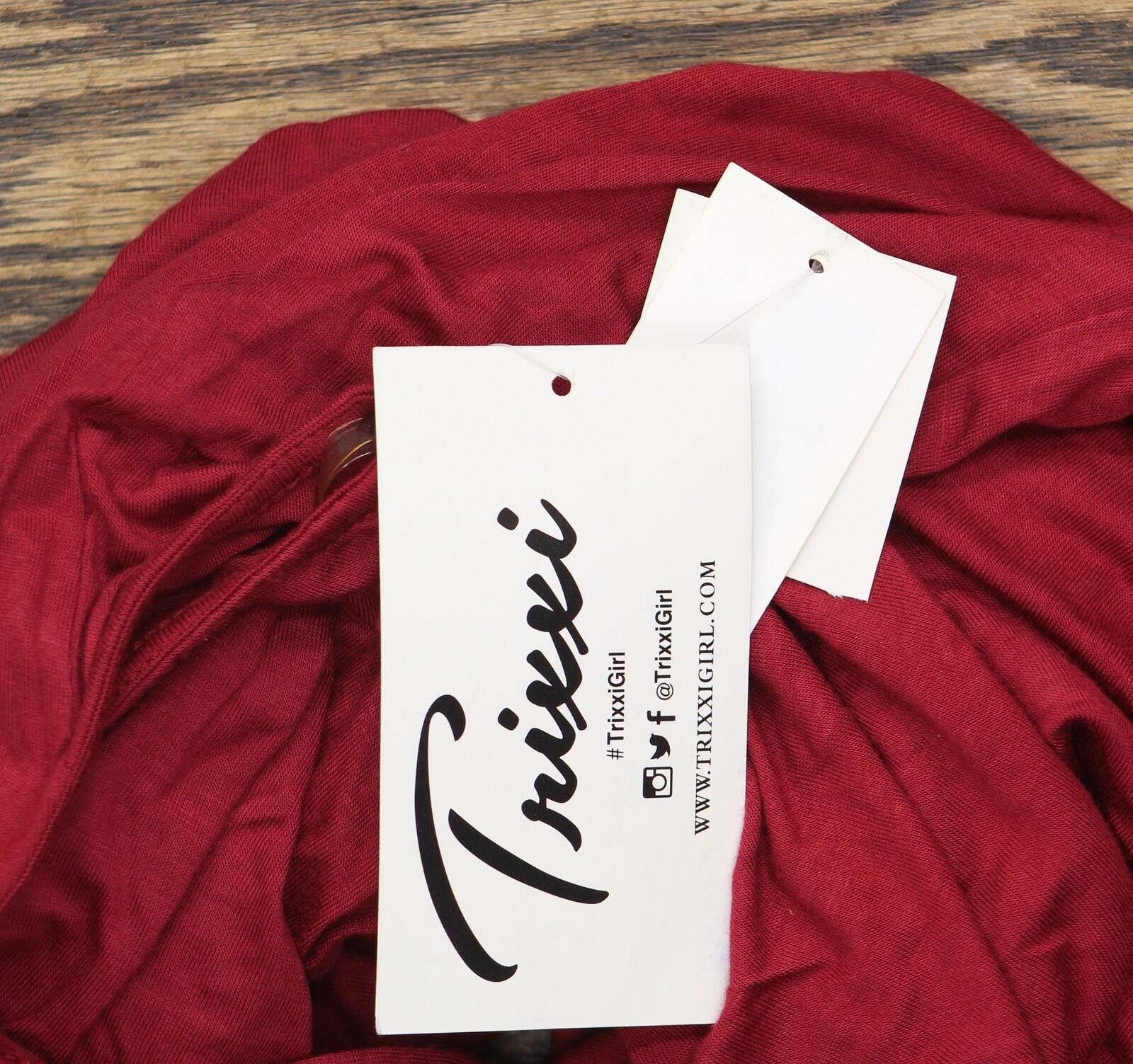 Other Trixxi Juniors Mock-turtleneck A-line Dress Red M Size M / US 6-8 / IT 42-44 - 3 Thumbnail