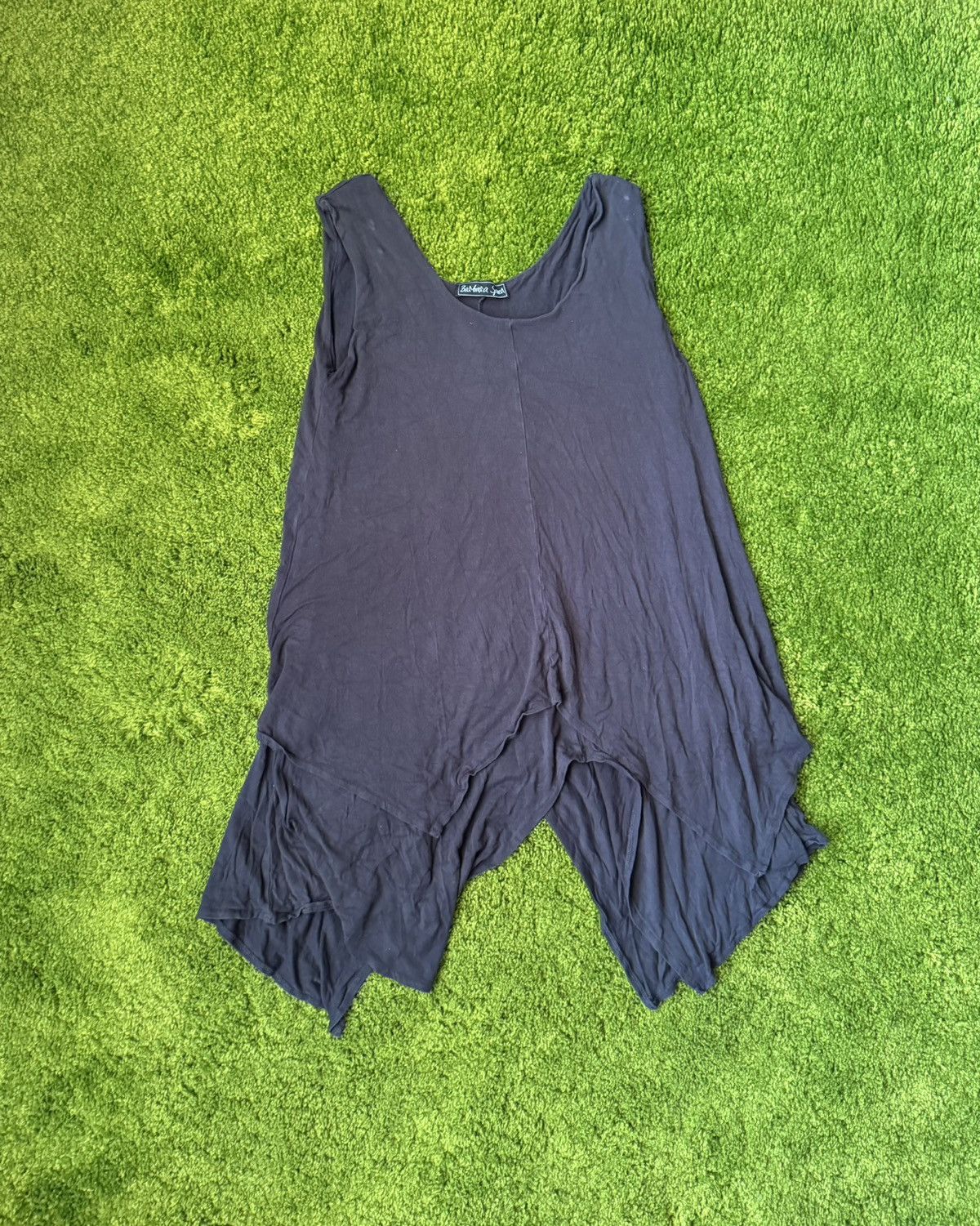 Designer Barbara Speer avant Garde assymetric dress Size S / US 4 / IT 40 - 1 Thumbnail