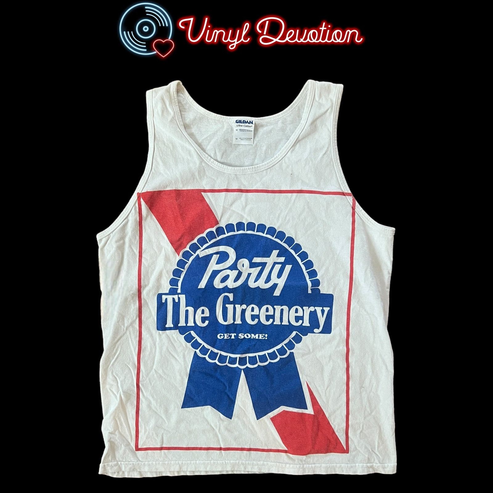 Band Tees The Greenery Band Party White Tank Top Size M Size US M / EU 48-50 / 2 - 1 Thumbnail