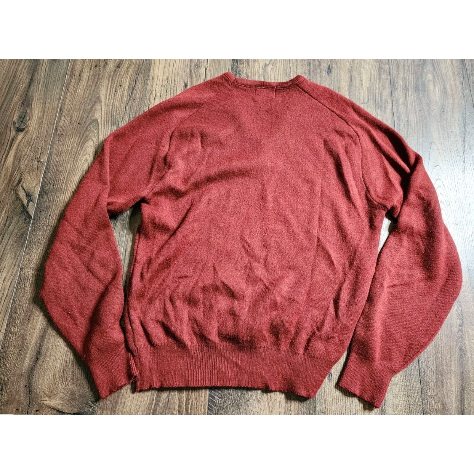 Vintage VINTAGE 70s Mens L New York Law School NYLS Acrylic Sweater Size US L / EU 52-54 / 3 - 2 Thumbnail