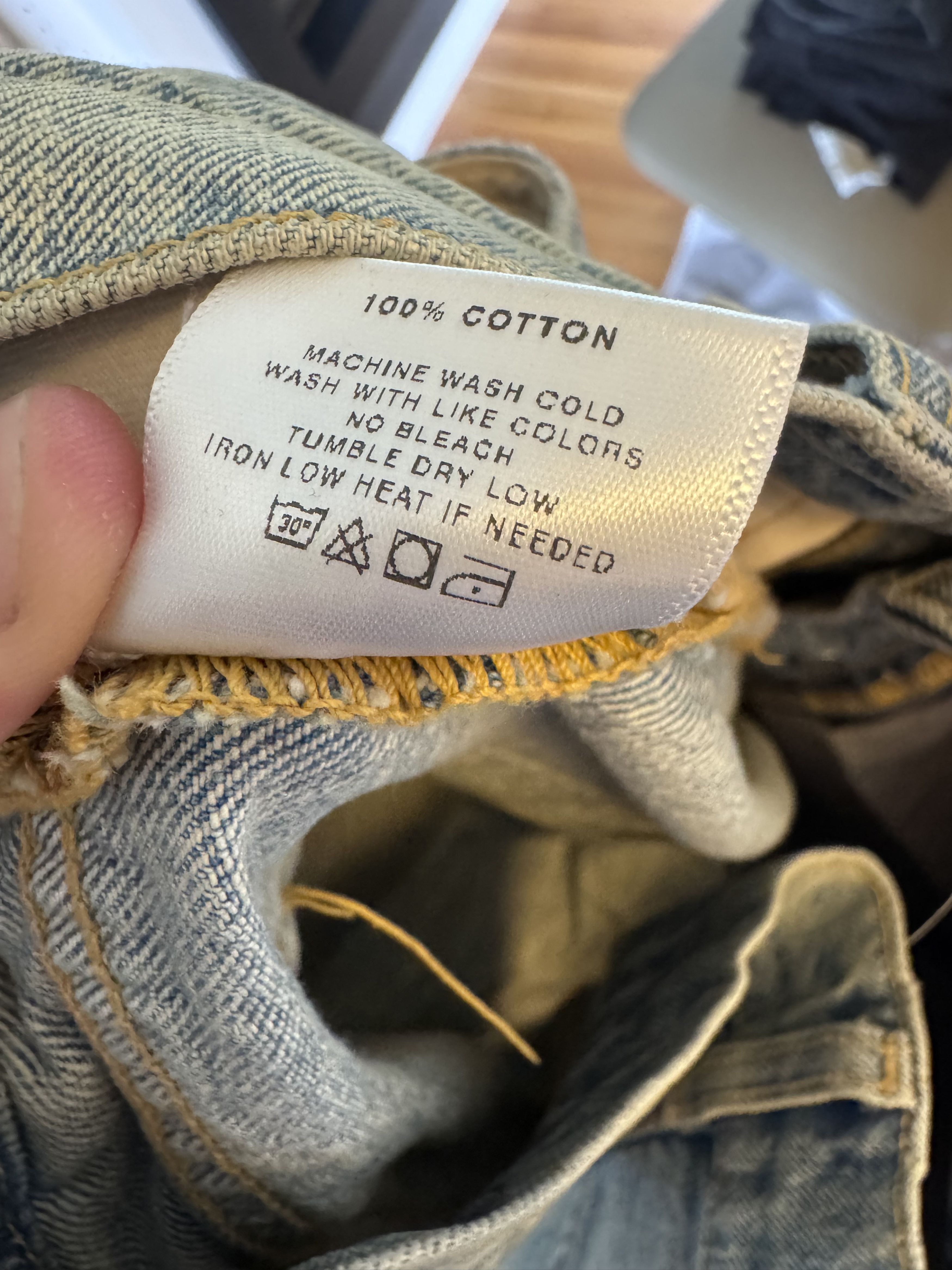 BTFL BTFL Distressed Light Wash Denim Size US 34 / EU 50 - 9 Thumbnail