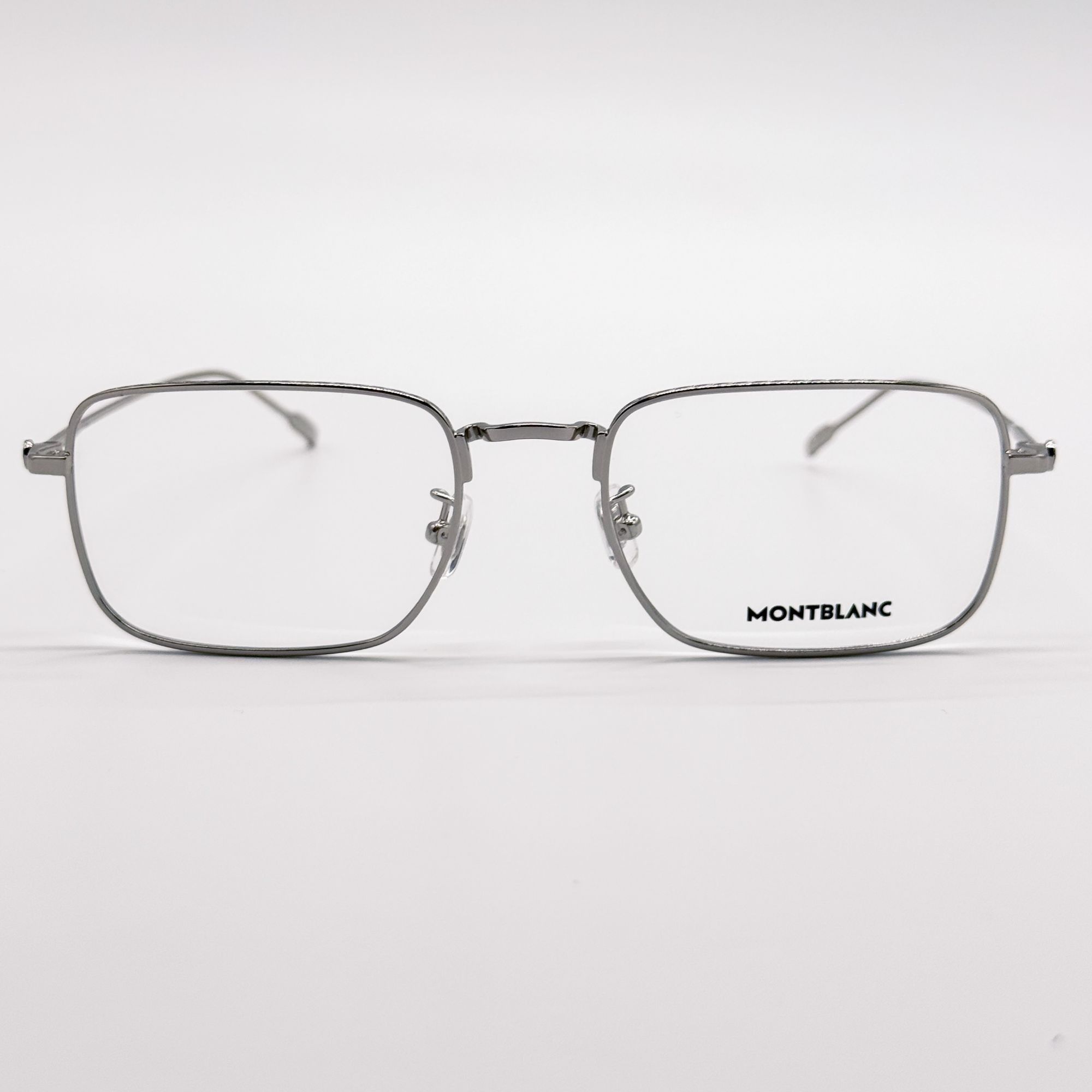 Montblanc NEW MONTBLANC EYEGLASSES MB0212O 005 SILVER MEN EYEWEAR Size ONE SIZE - 3 Thumbnail