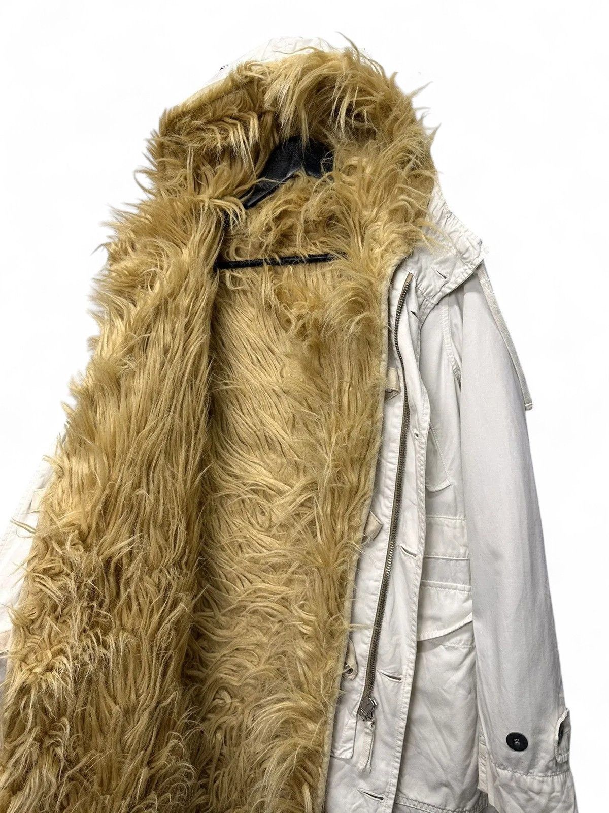 Hysteric Glamour White longline jacket modern minimalist trench style Size US S / EU 44-46 / 1 - 6 Thumbnail