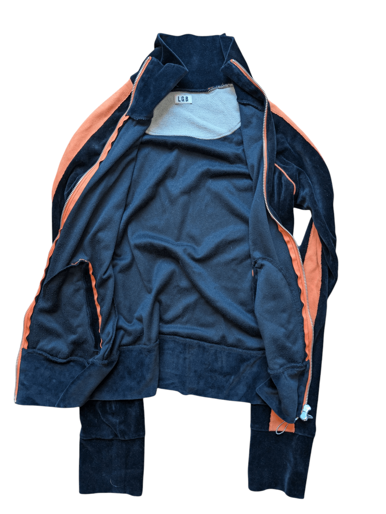 トップス 00s archive L.G.B. BOXER hoodie velor トップス 00s archive L.G.B. BOXER hoodie velor L.G.B. Velour