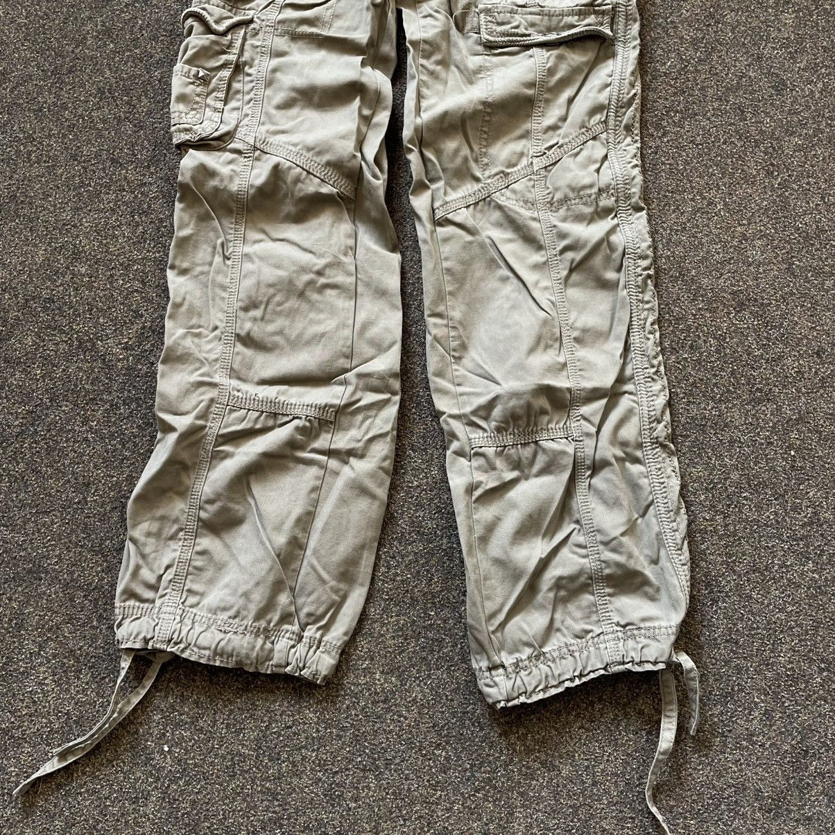 Vintage Vintage Y2K Baggy Cargo Pants Distressed Skate Logo 38 Size 38" / US 16 / IT 52 - 2 Thumbnail