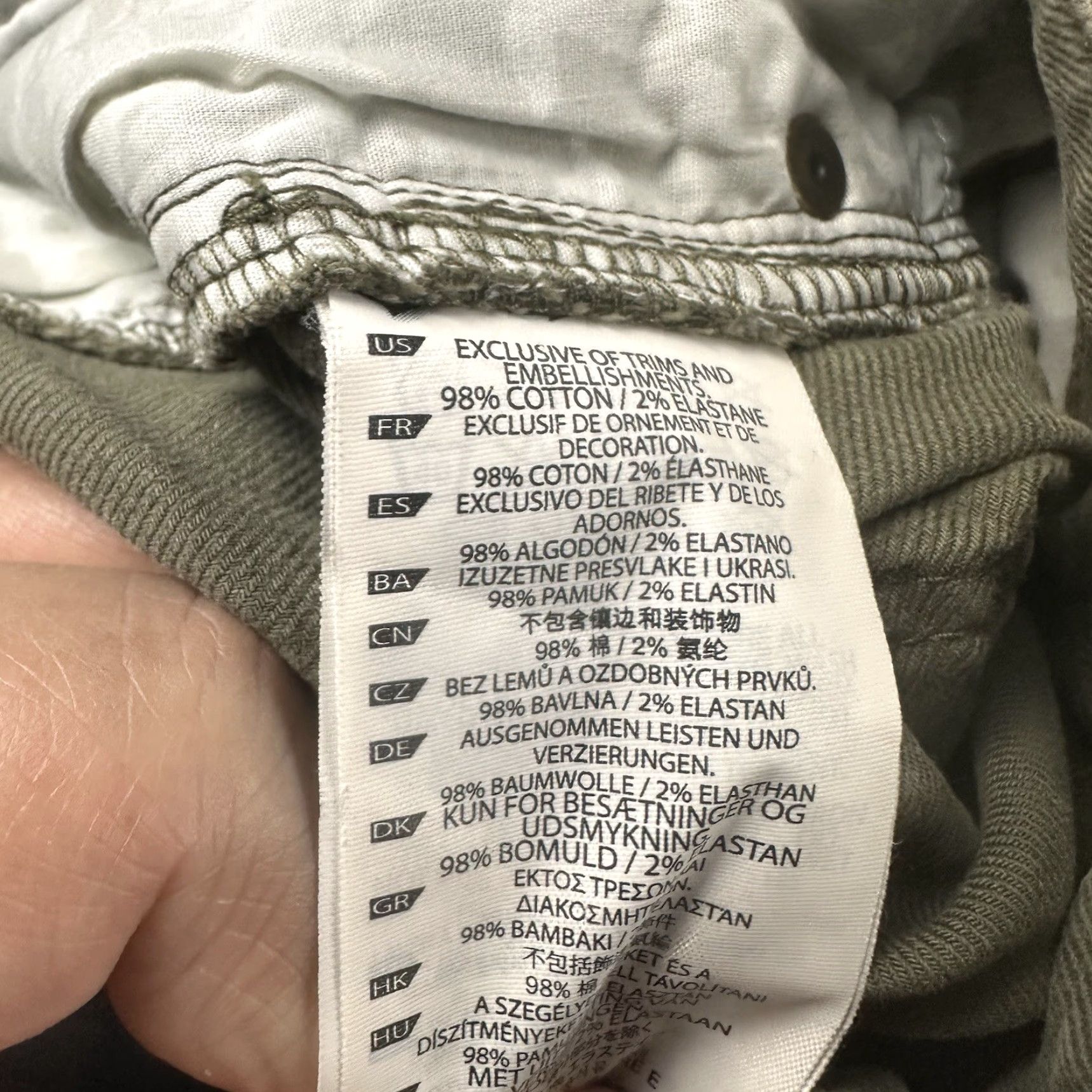 Vintage 5.11 Tactical Defender Flex Utility Jeans Mens 28x30 Green Army Green Size US 28 / EU 44 - 6 Thumbnail