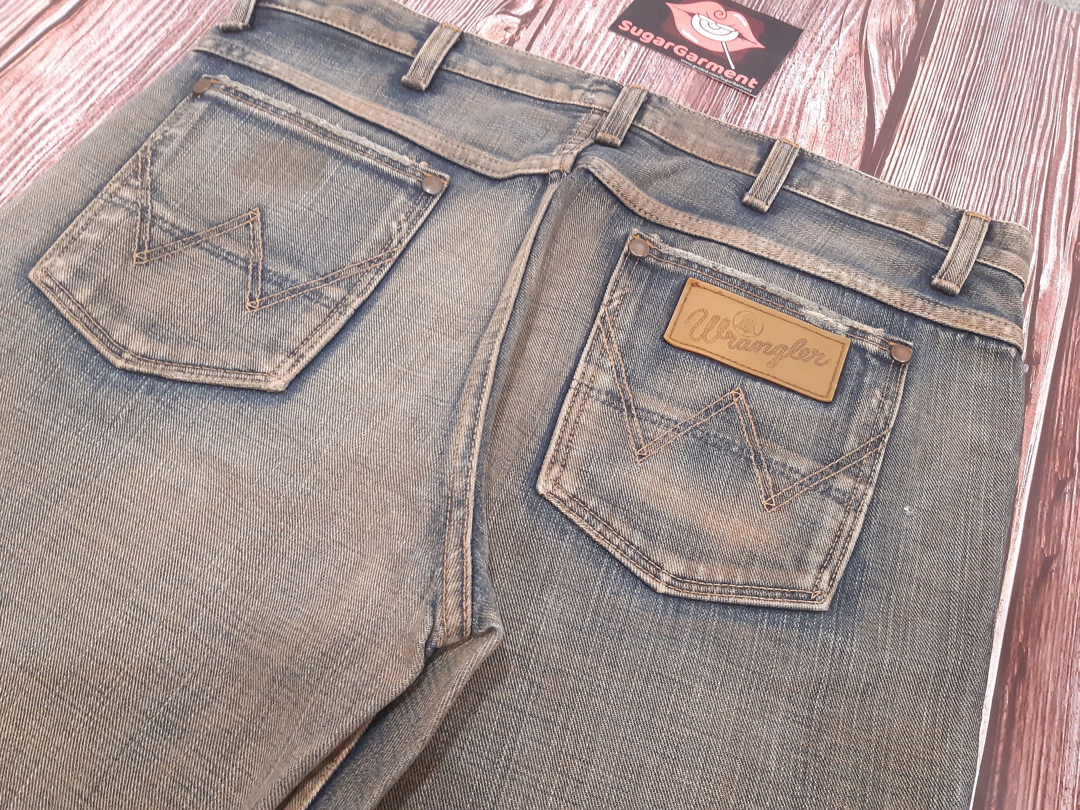 Japanese Brand Bootcut Flare Jeans Wrangler Vintage Size US 35 - 17 Thumbnail