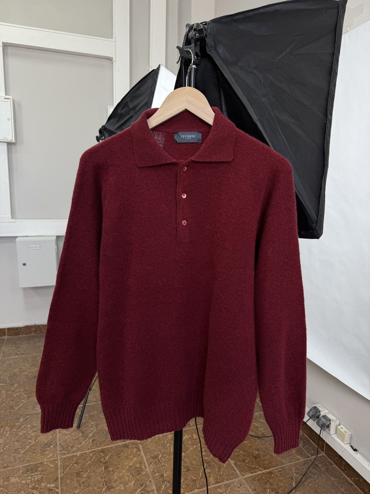 Designer 🇮🇹 Vintage 90s Cividini Uomo Wool Sweaters Made in Italy Y2K Size US M / EU 48-50 / 2 - 1 Thumbnail
