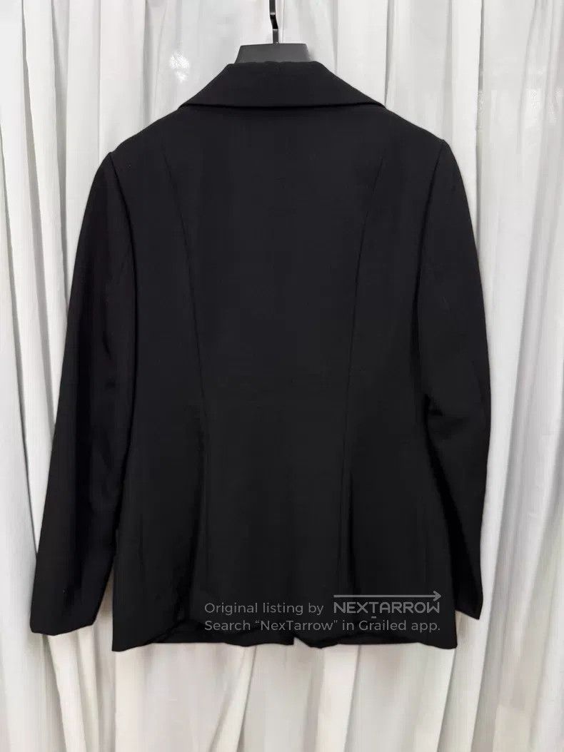 Yohji Yamamoto Yohji Yamamoto 23AW mainline waist-cinched detachable doub Size US S / EU 44-46 / 1 - 7 Thumbnail