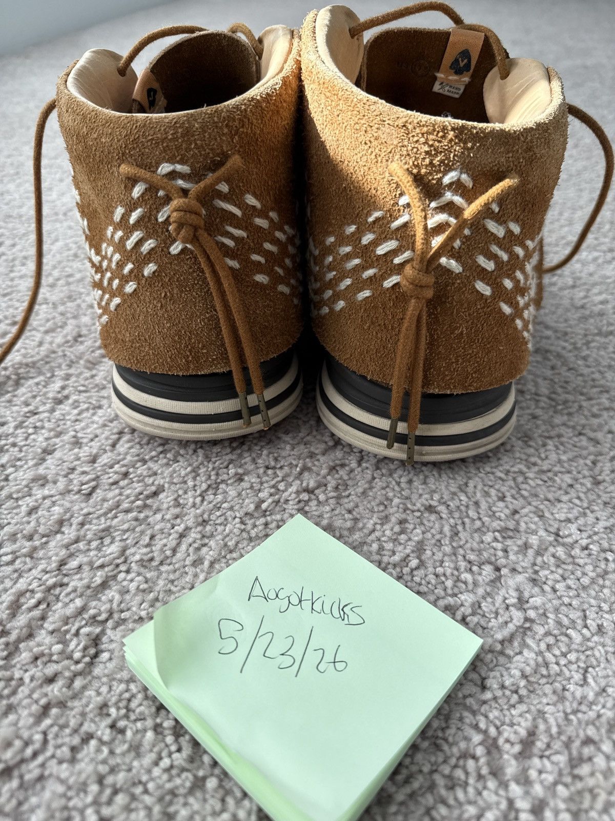 Visvim Visim fbt brown sz 10.5 rare Size US 10.5 / EU 43-44 - 4 Thumbnail