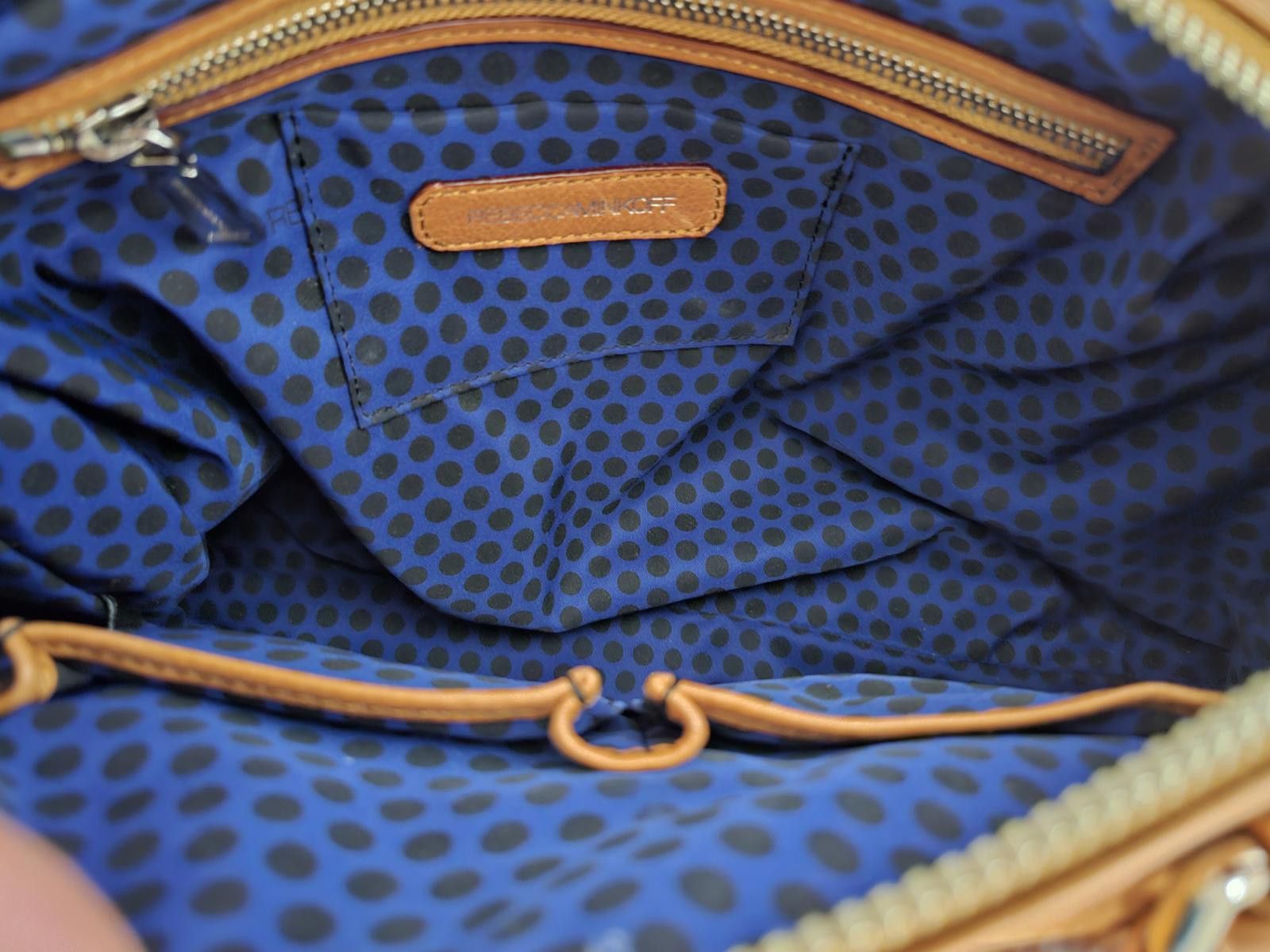 Other Rebecca Minkoff Purse Blue Womens Leather Straps Size ONE SIZE - 4 Thumbnail