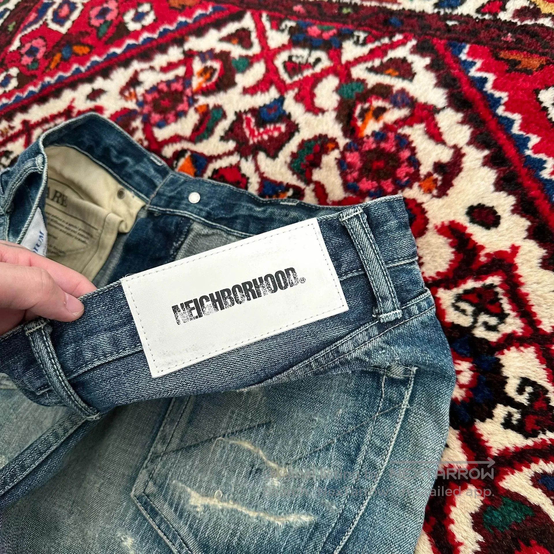 Neighborhood NEIGHBORHOOD 21SS Distressed Jeans. Size US 30 / EU 46 - 7 Thumbnail